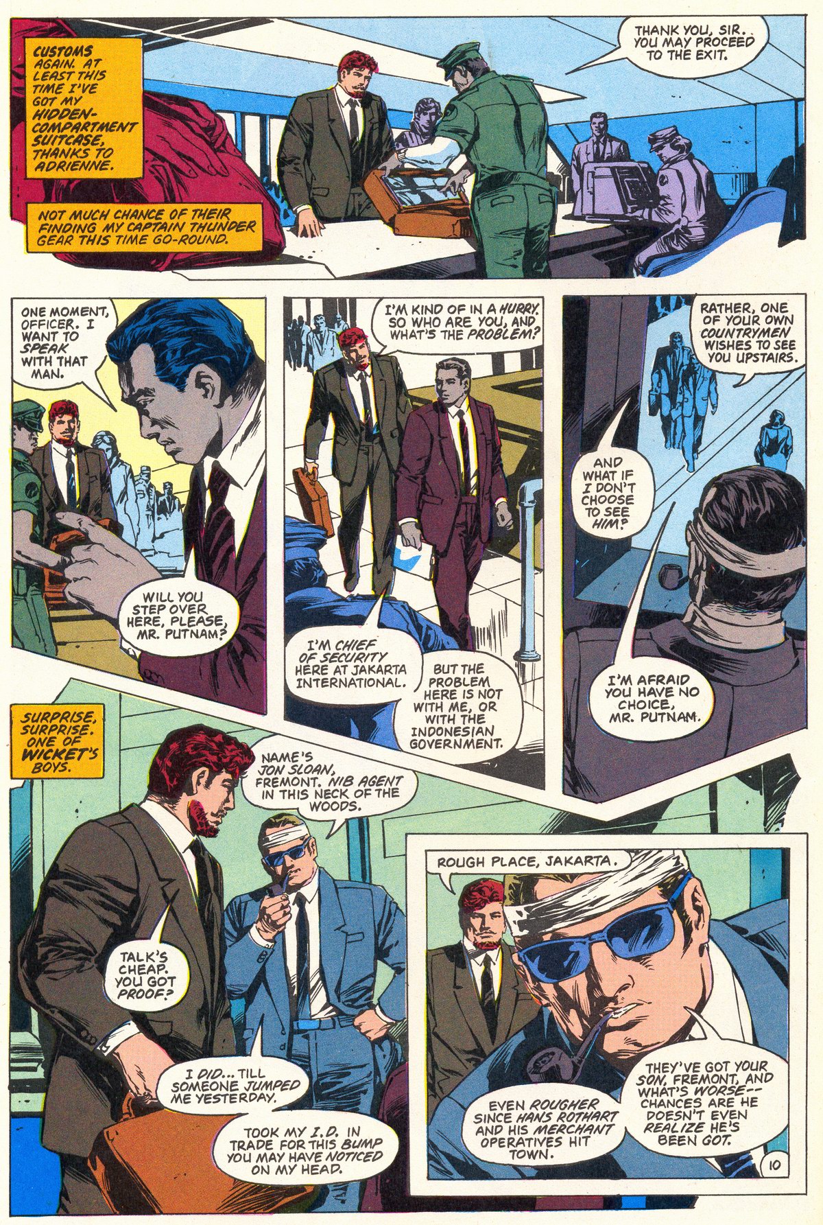 Read online Captain Thunder and Blue Bolt comic -  Issue #7 - 12