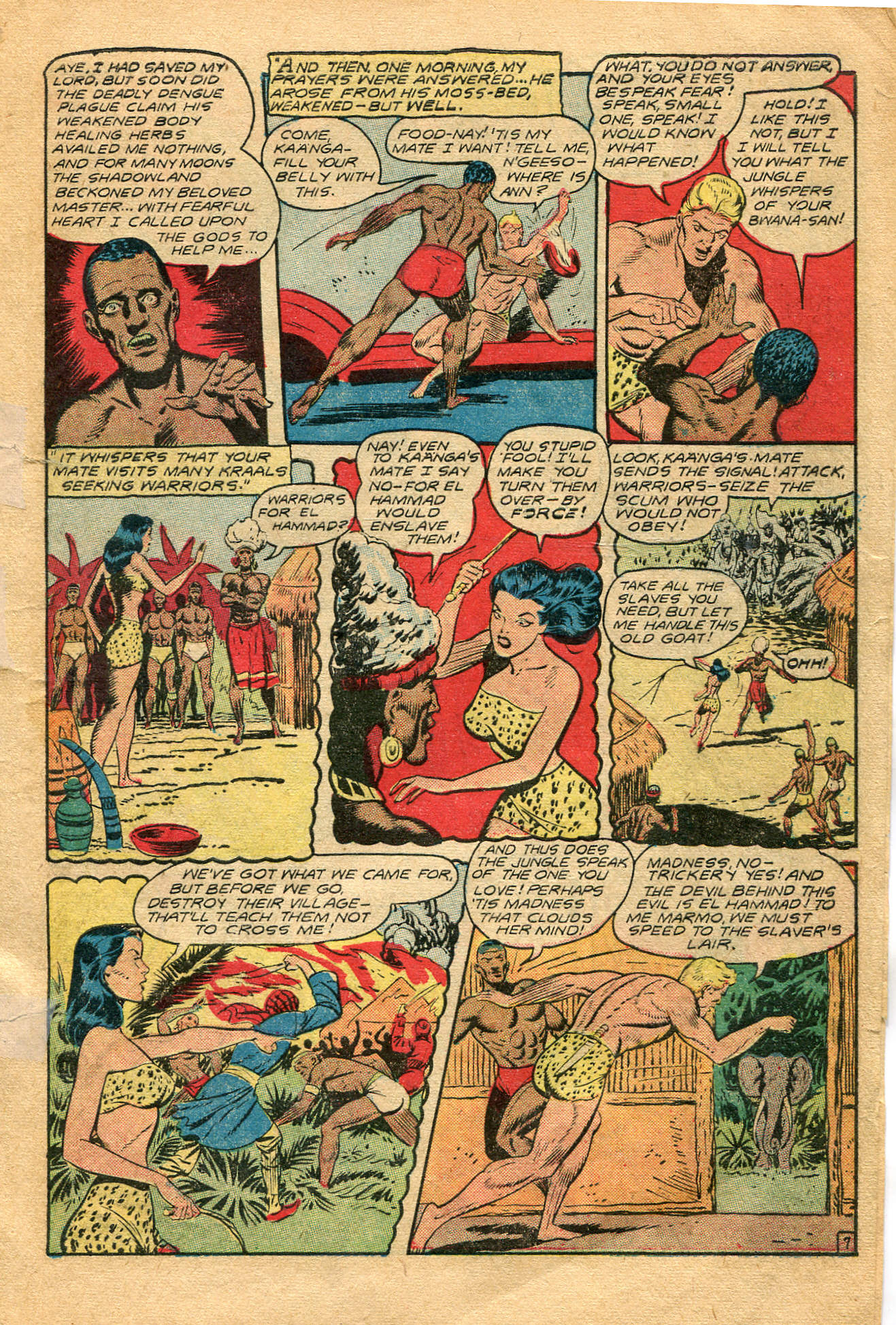 Read online Jungle Comics comic -  Issue #105 - 10