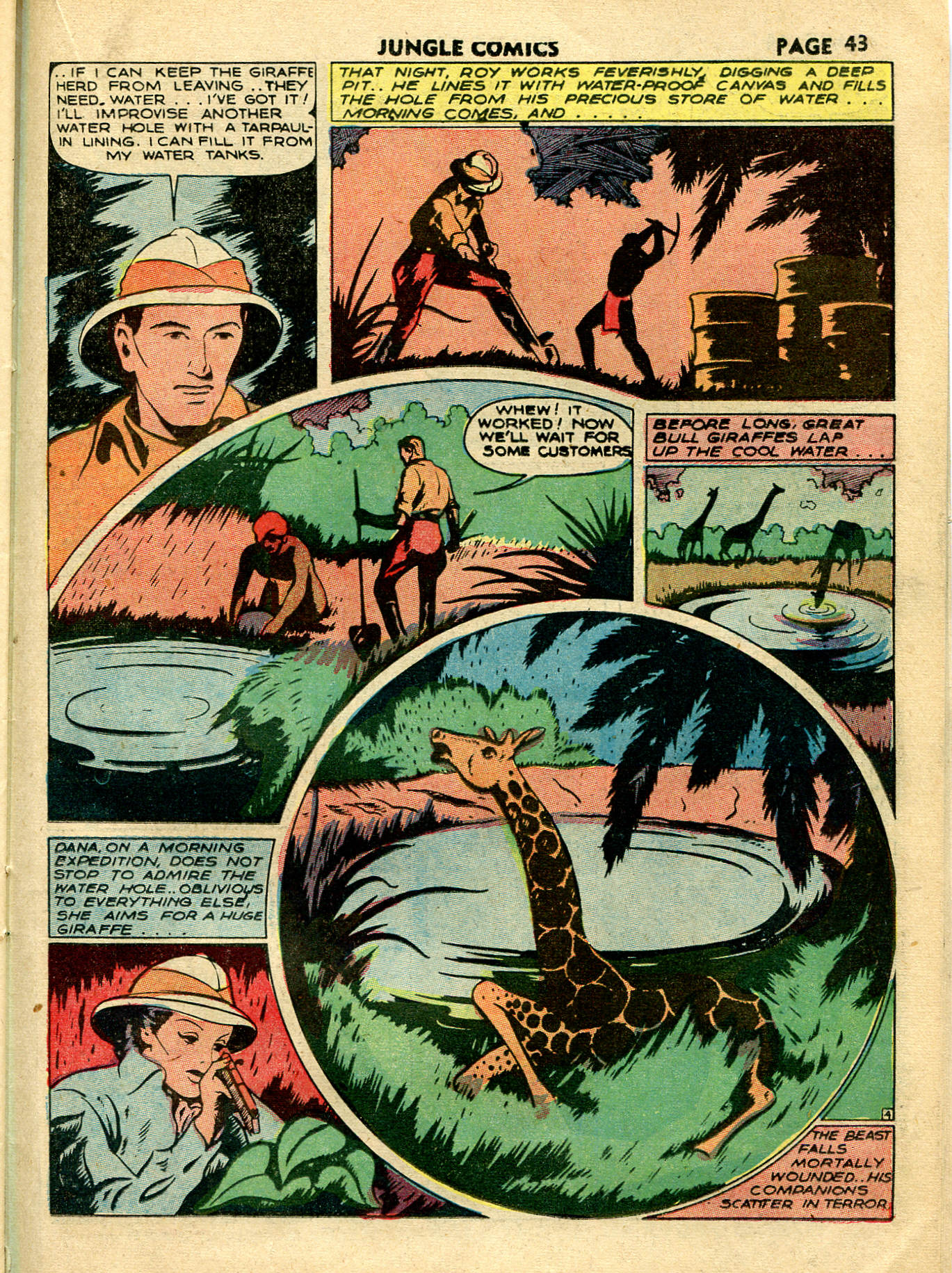 Read online Jungle Comics comic -  Issue #15 - 46