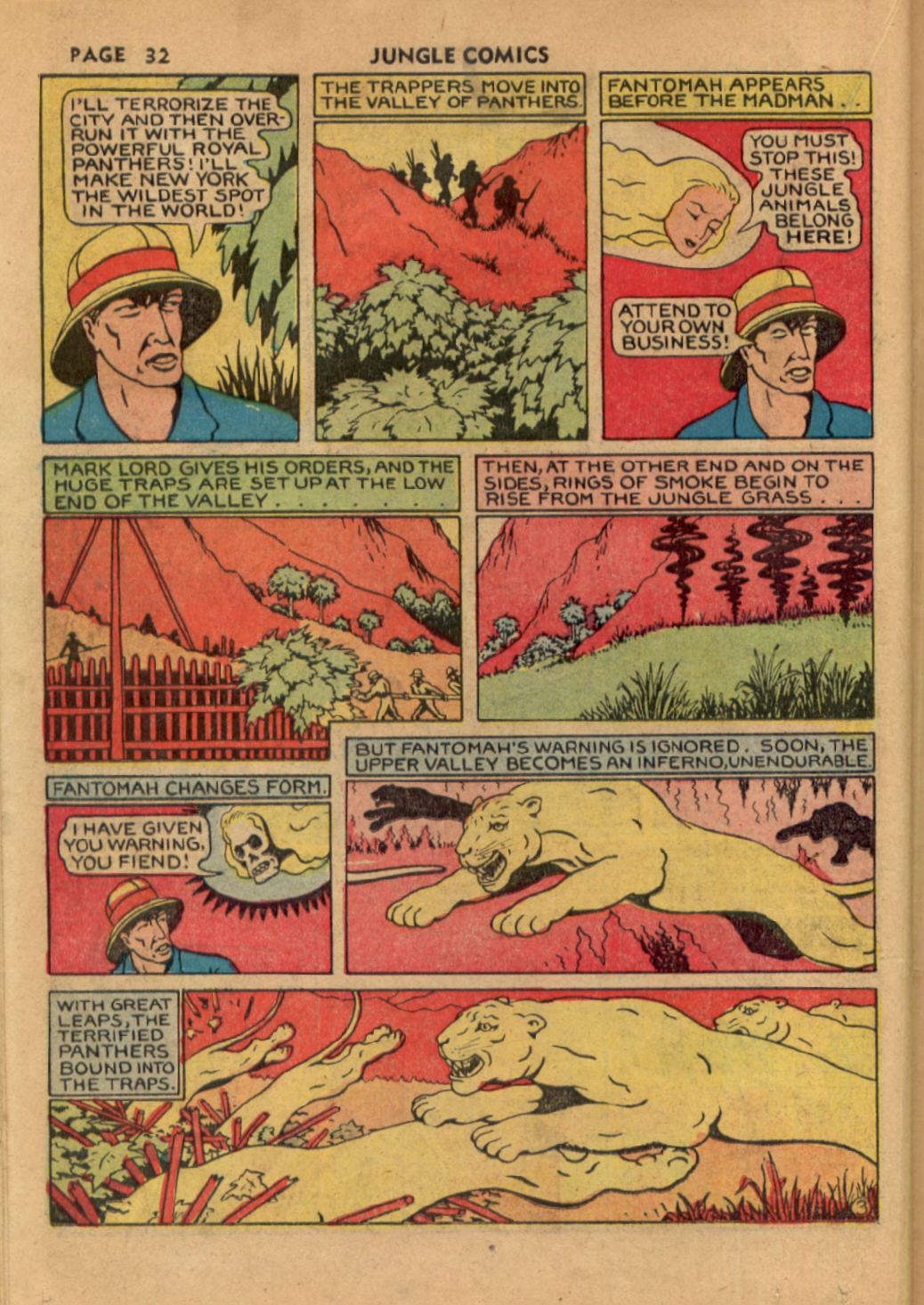 Read online Jungle Comics comic -  Issue #9 - 32