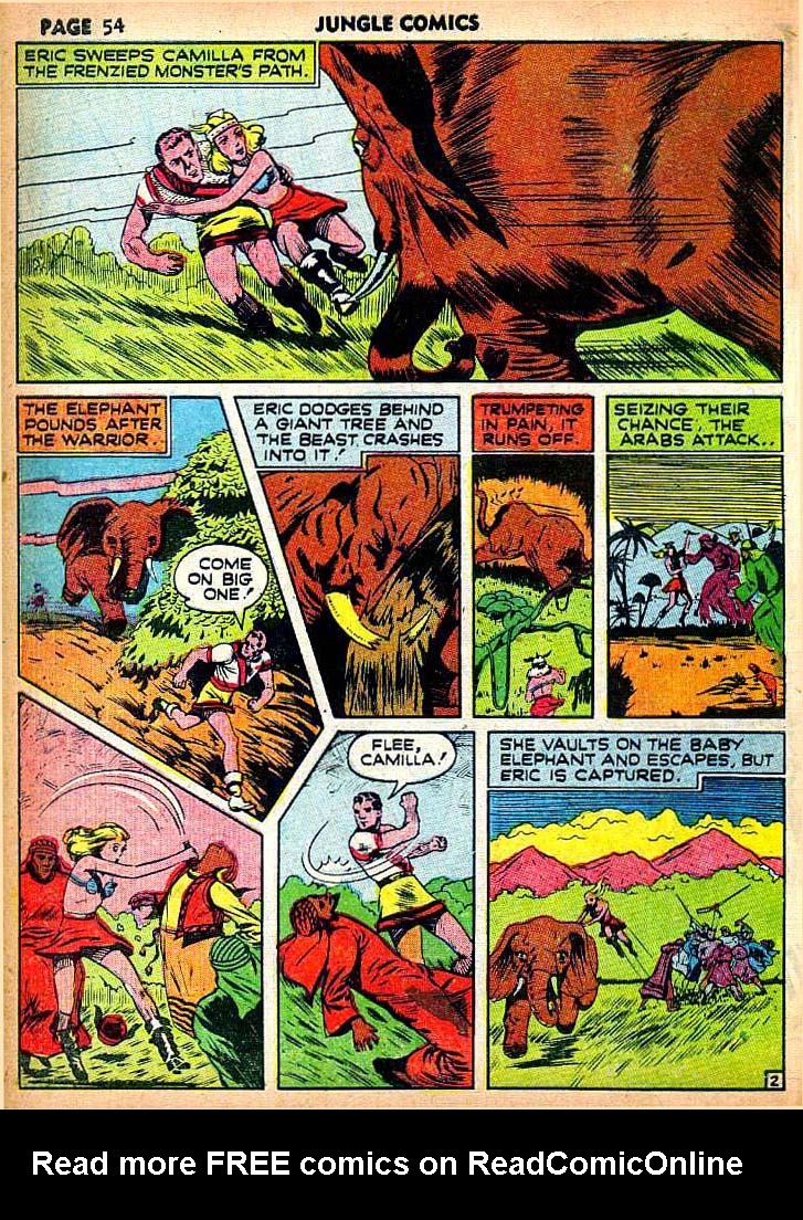 Read online Jungle Comics comic -  Issue #21 - 56