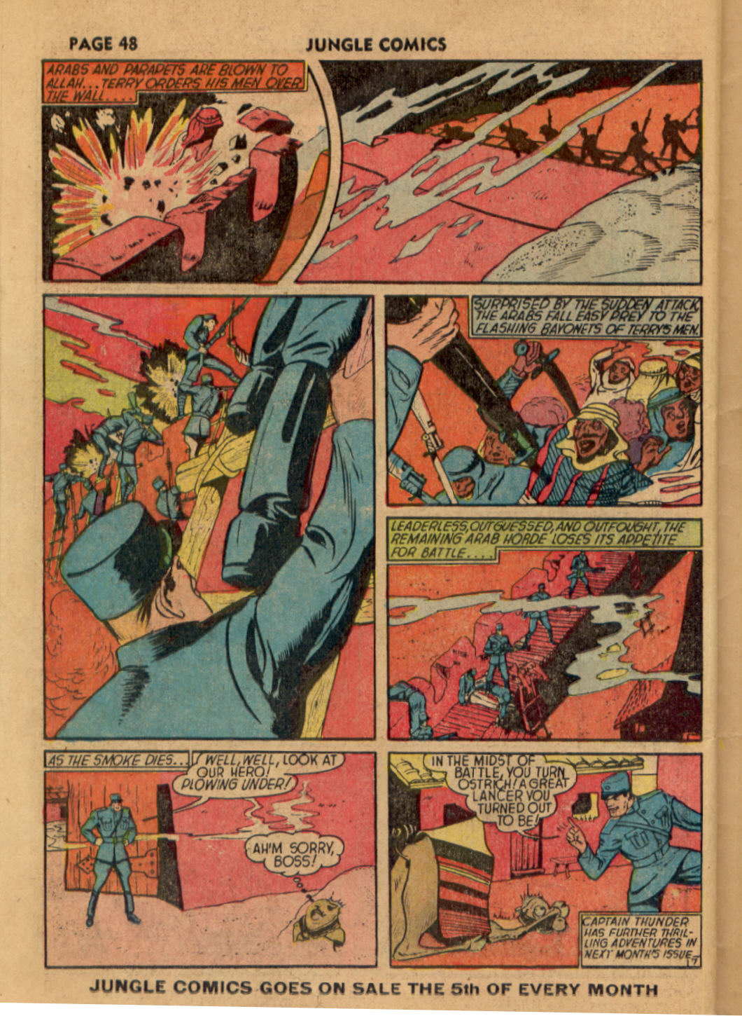 Read online Jungle Comics comic -  Issue #9 - 48