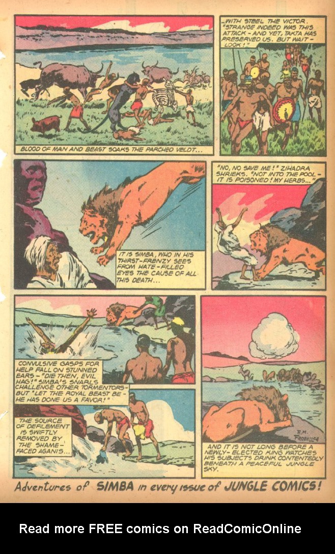 Read online Jungle Comics comic -  Issue #94 - 20