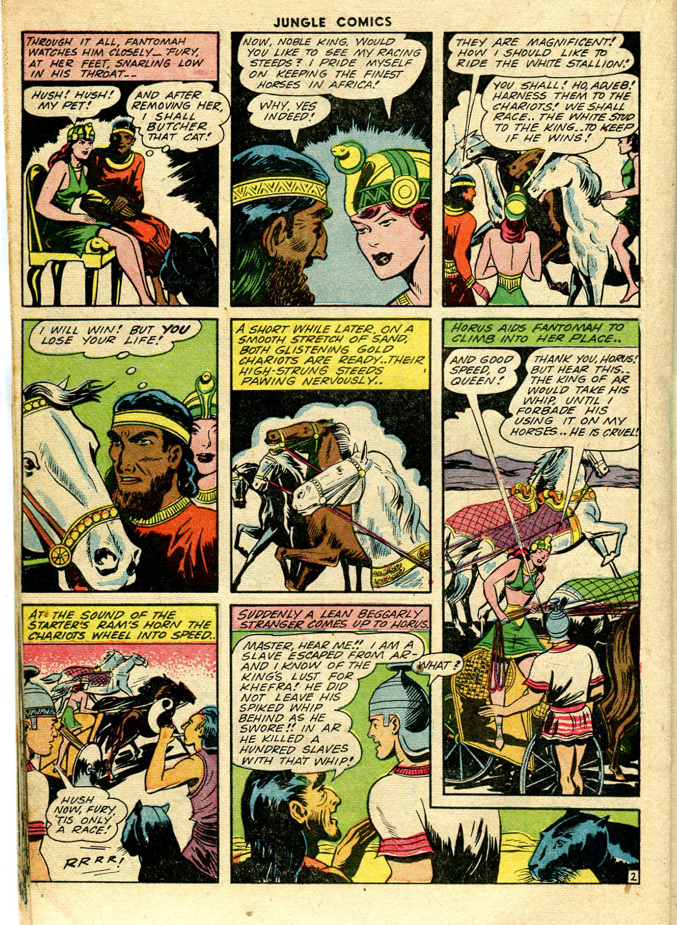 Read online Jungle Comics comic -  Issue #45 - 38