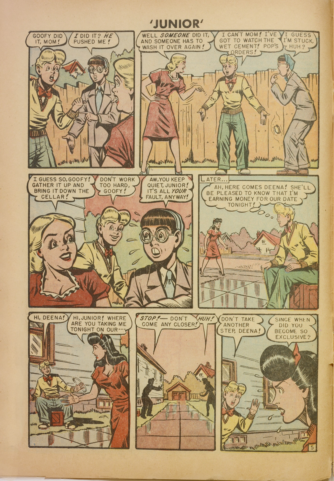 Read online Junior (1947) comic -  Issue #14 - 6