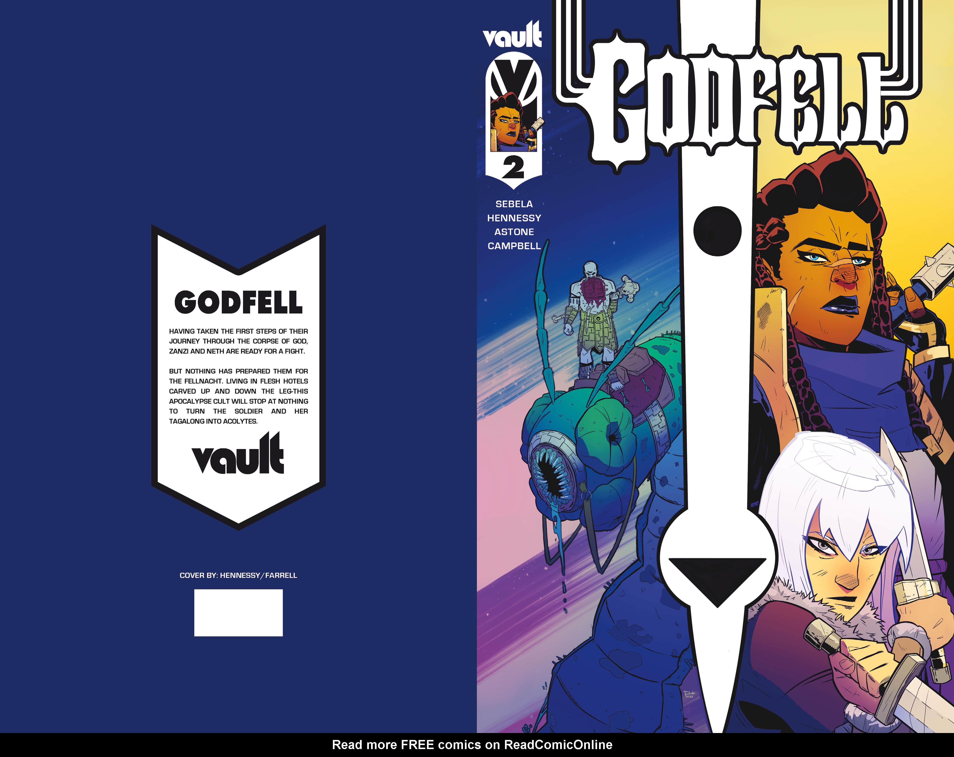 Read online Godfell comic -  Issue #2 - 1