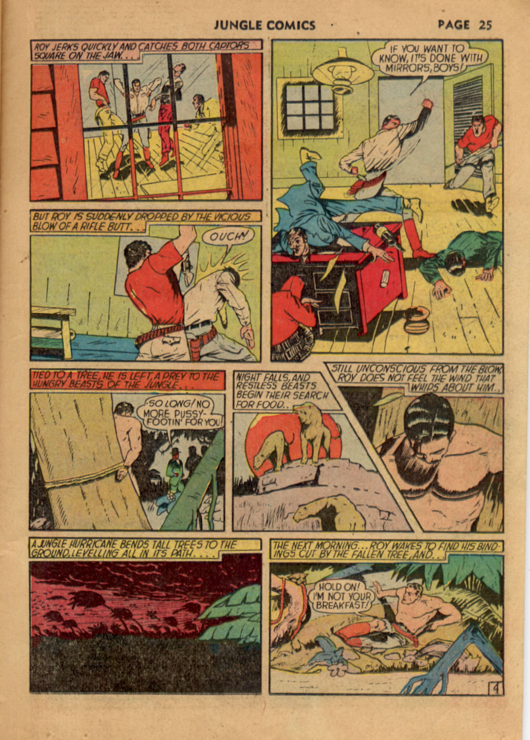 Read online Jungle Comics comic -  Issue #9 - 25