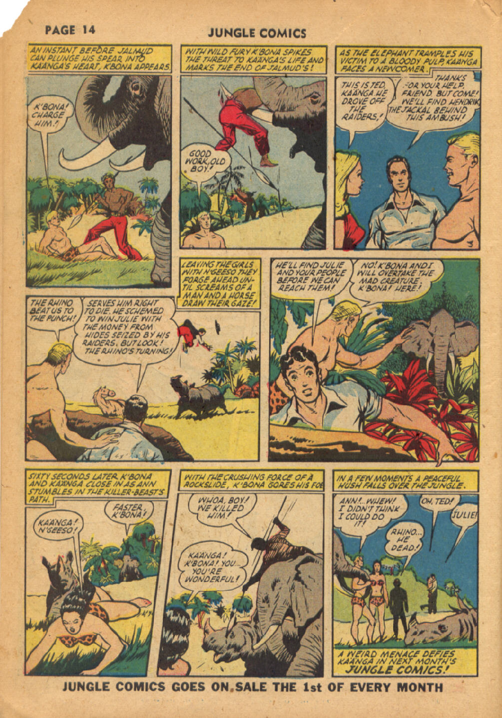 Read online Jungle Comics comic -  Issue #38 - 15