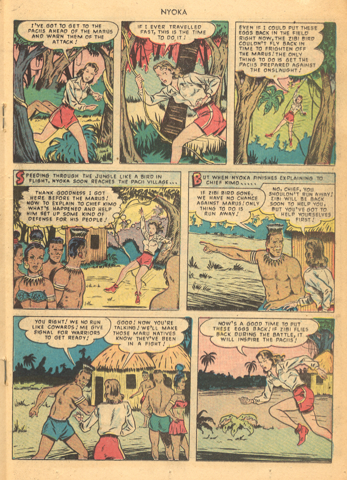 Read online Nyoka the Jungle Girl (1945) comic -  Issue #35 - 27