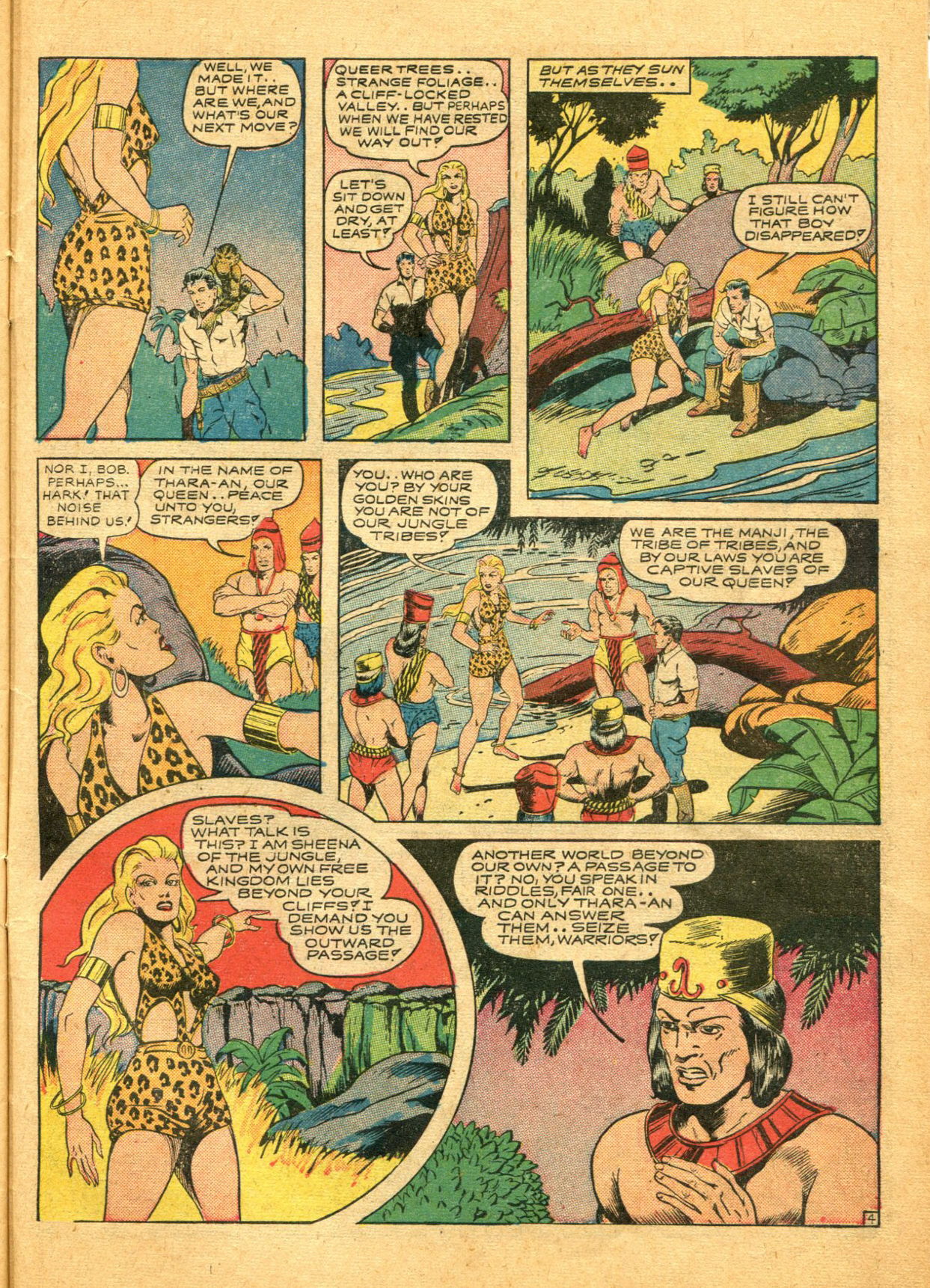 Read online Sheena, Queen of the Jungle (1942) comic -  Issue #5 - 43
