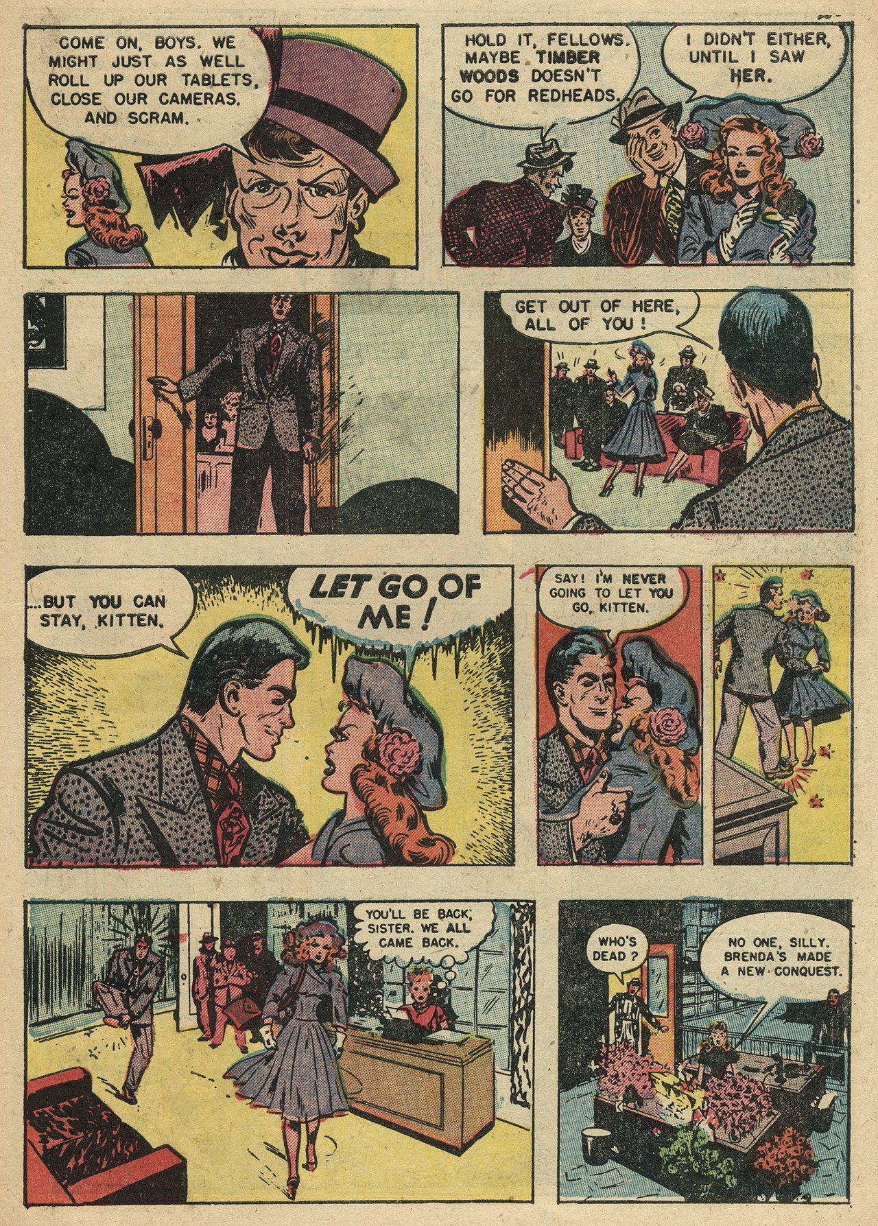 Read online Brenda Starr (1948) comic -  Issue #13 - 27