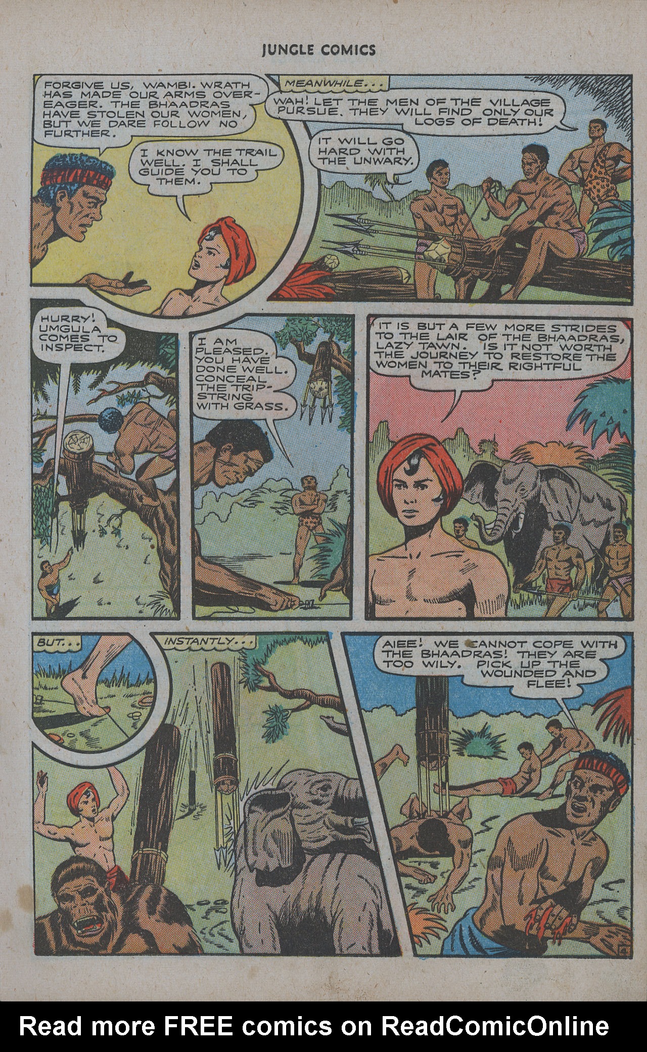 Read online Jungle Comics comic -  Issue #78 - 25