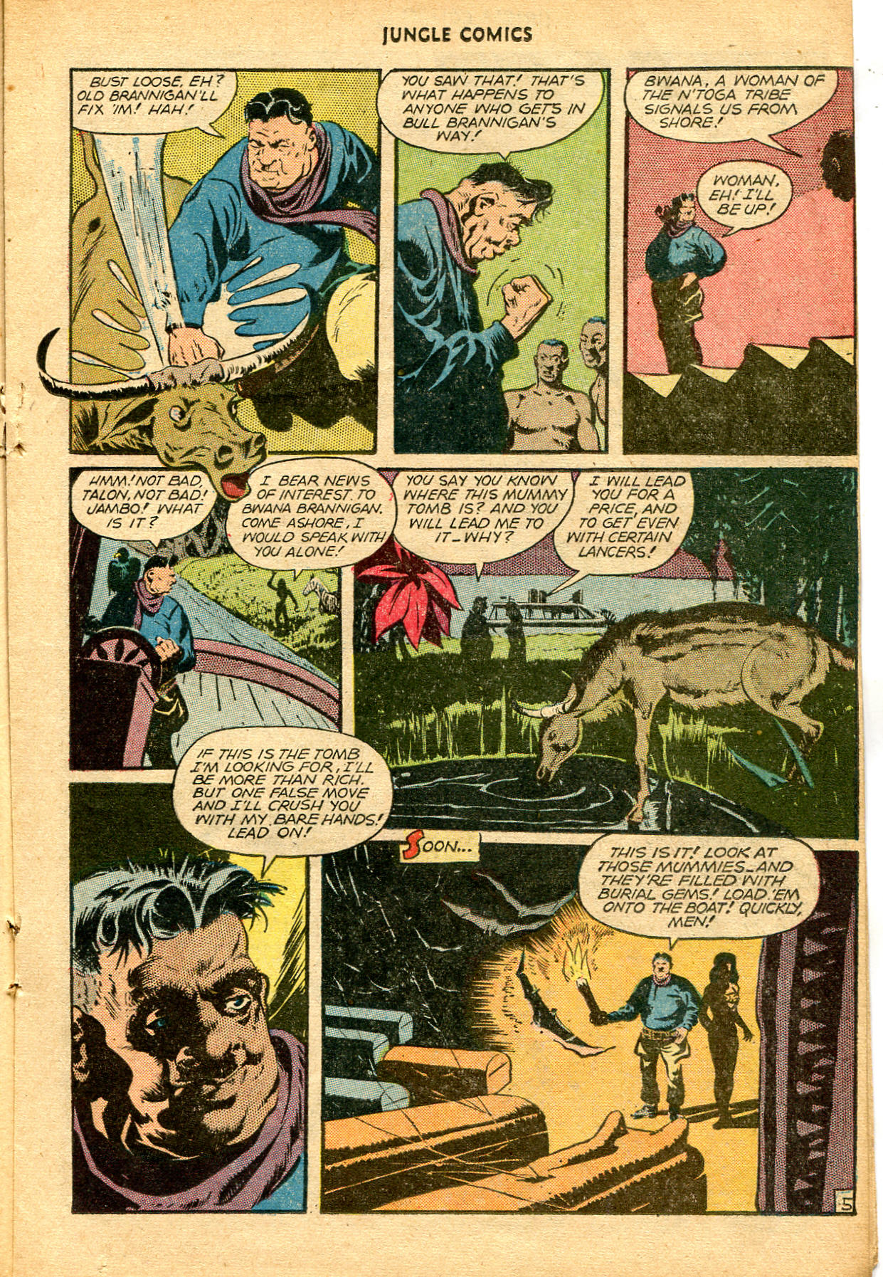 Read online Jungle Comics comic -  Issue #87 - 23