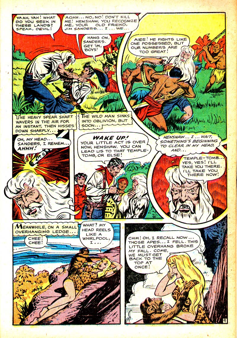 Read online Sheena, Queen of the Jungle (1942) comic -  Issue #8 - 12