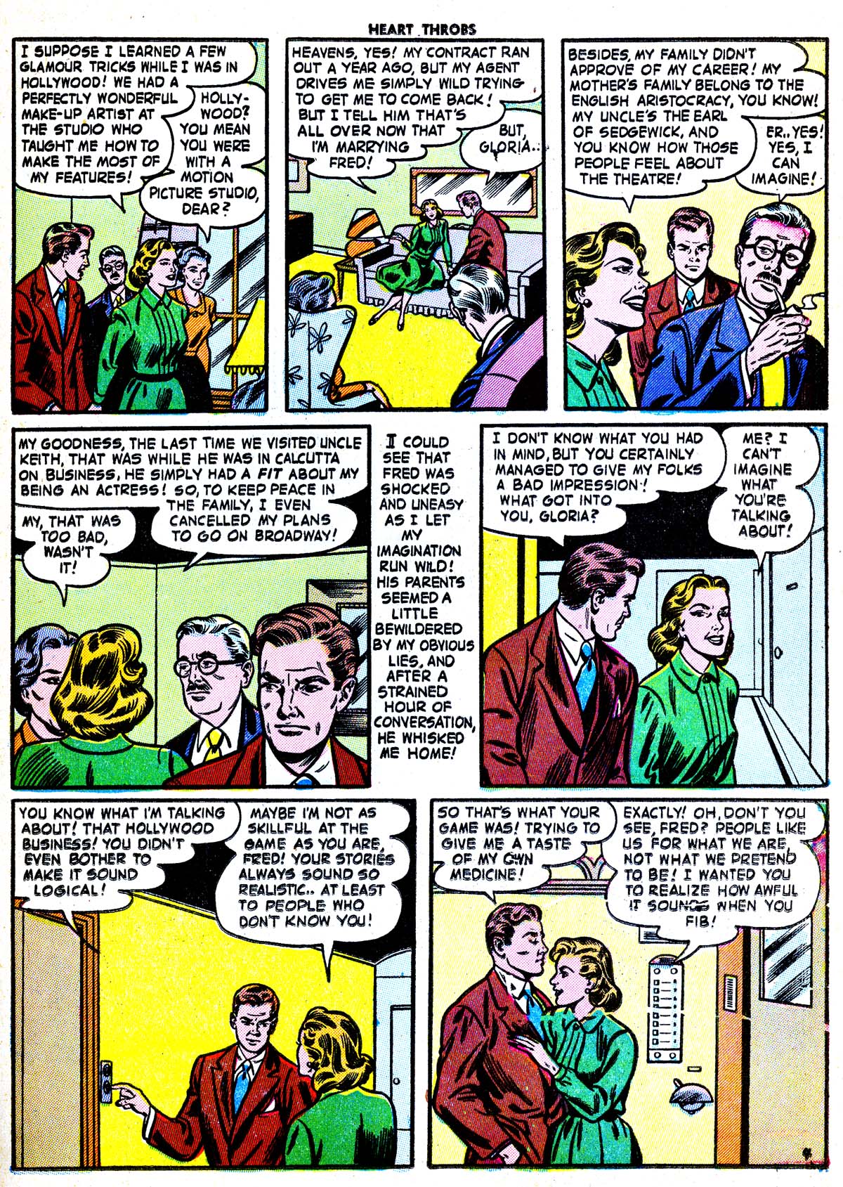 Read online Heart Throbs comic -  Issue #23 - 15