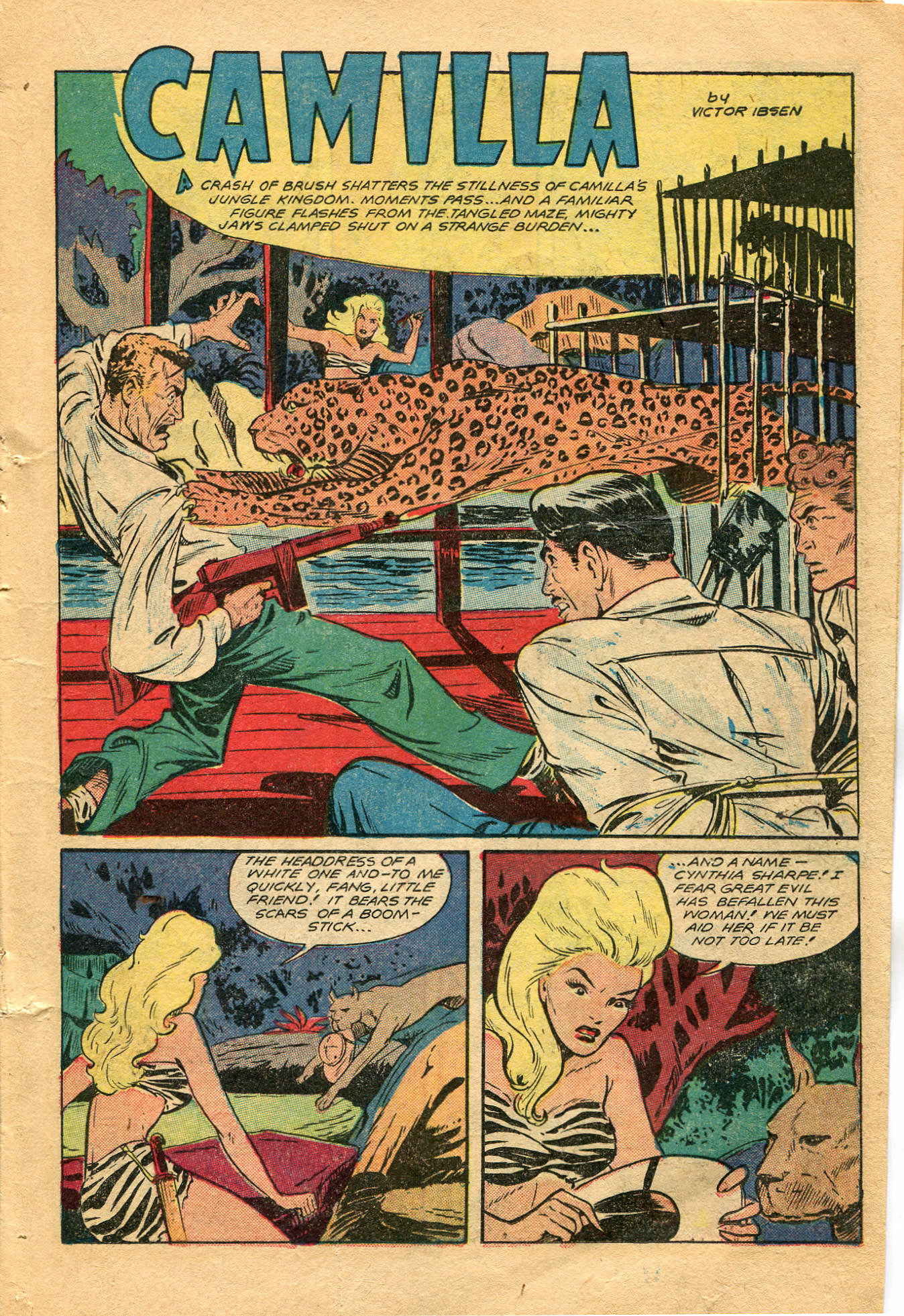 Read online Jungle Comics comic -  Issue #105 - 20