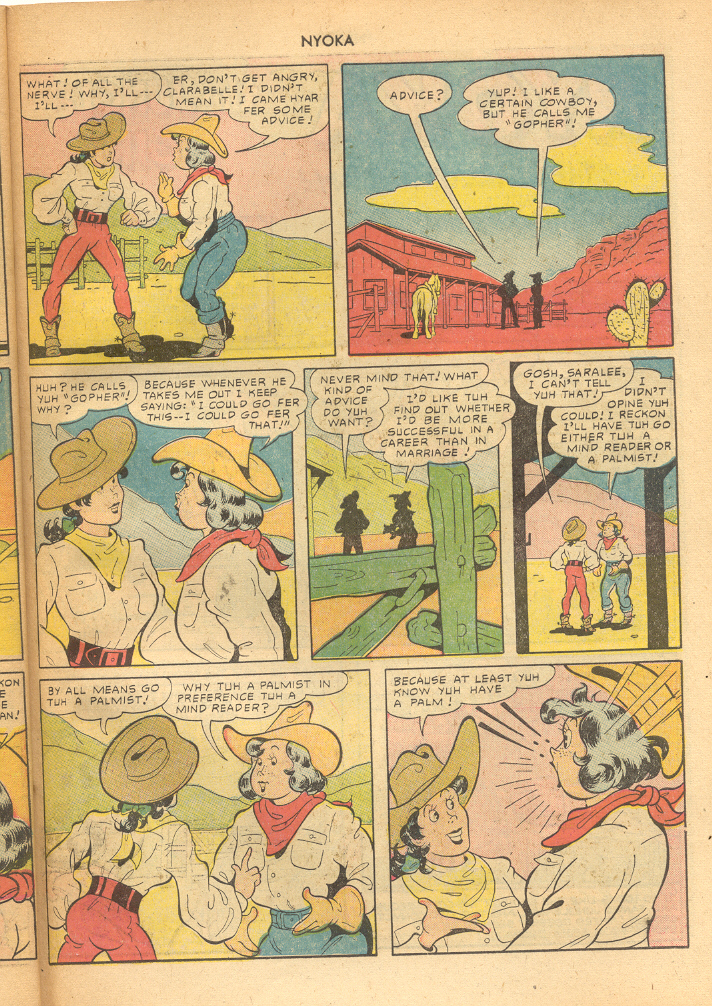 Read online Nyoka the Jungle Girl (1945) comic -  Issue #46 - 43