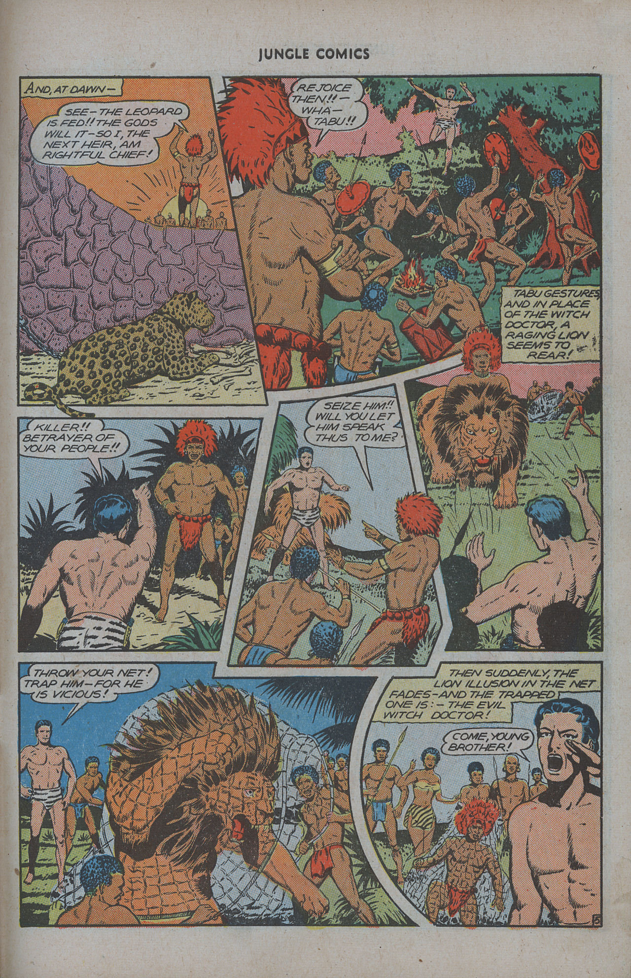 Read online Jungle Comics comic -  Issue #78 - 41