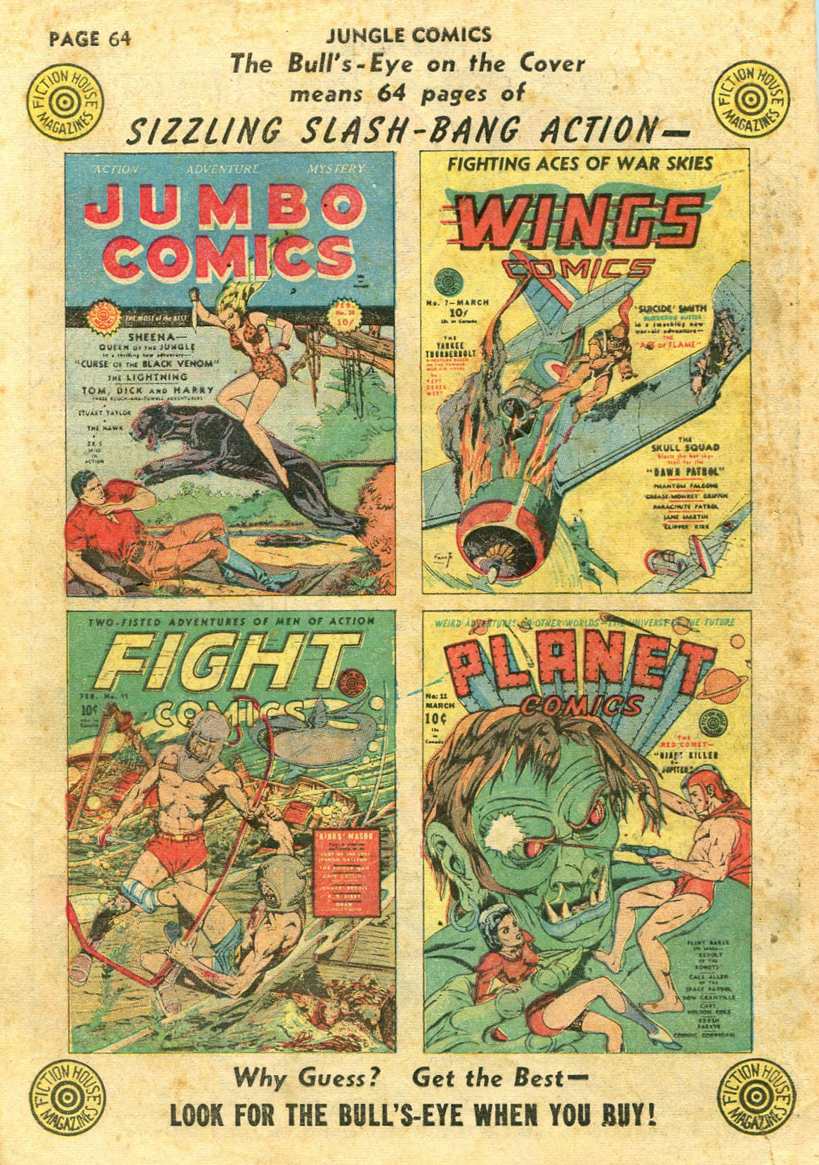 Read online Jungle Comics comic -  Issue #14 - 66