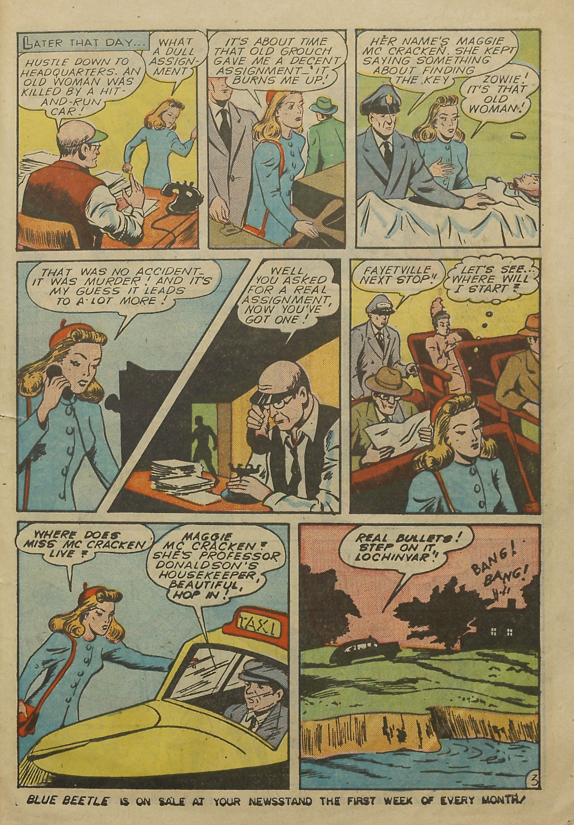 Read online The Blue Beetle comic -  Issue #45 - 29