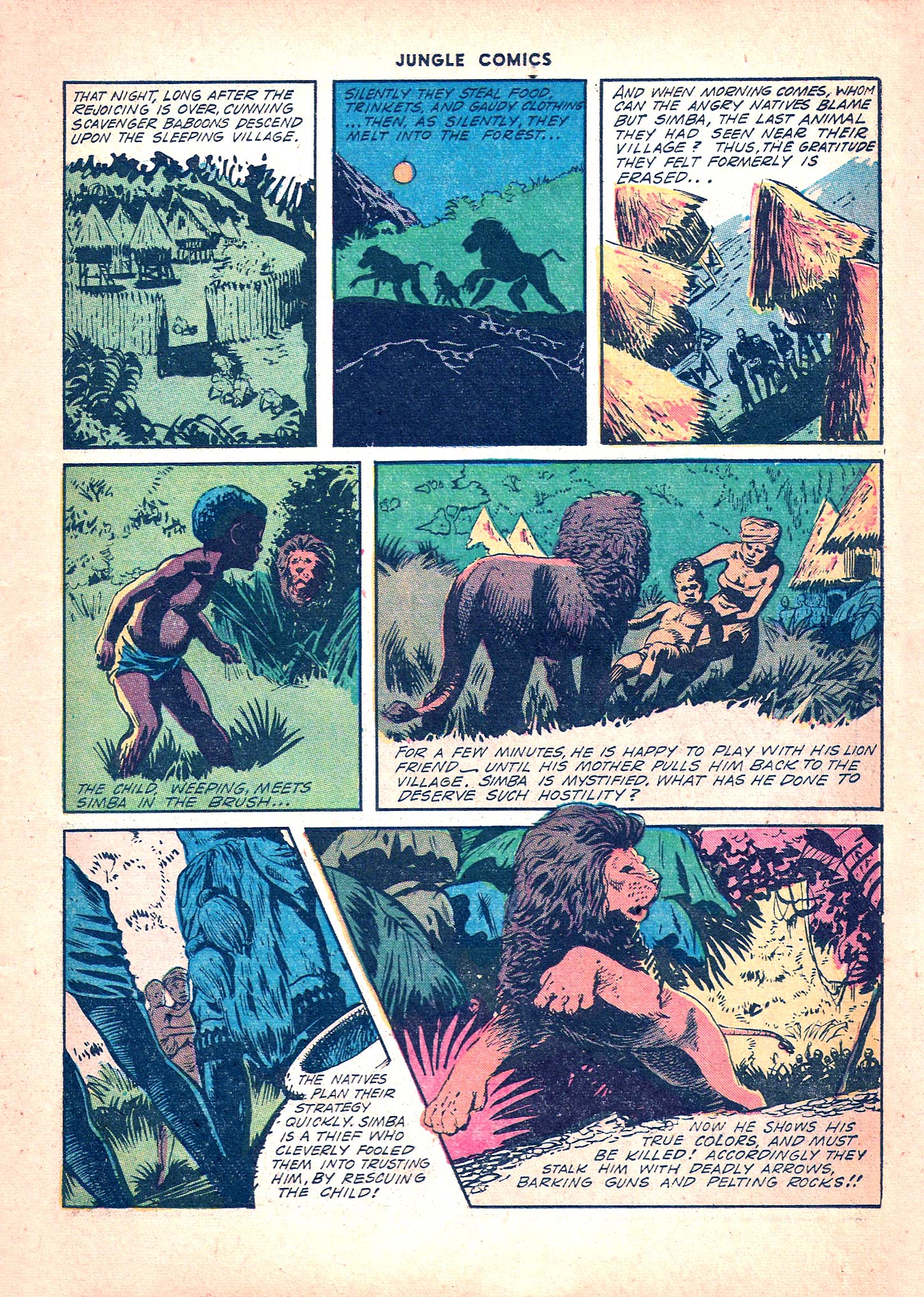 Read online Jungle Comics comic -  Issue #42 - 19