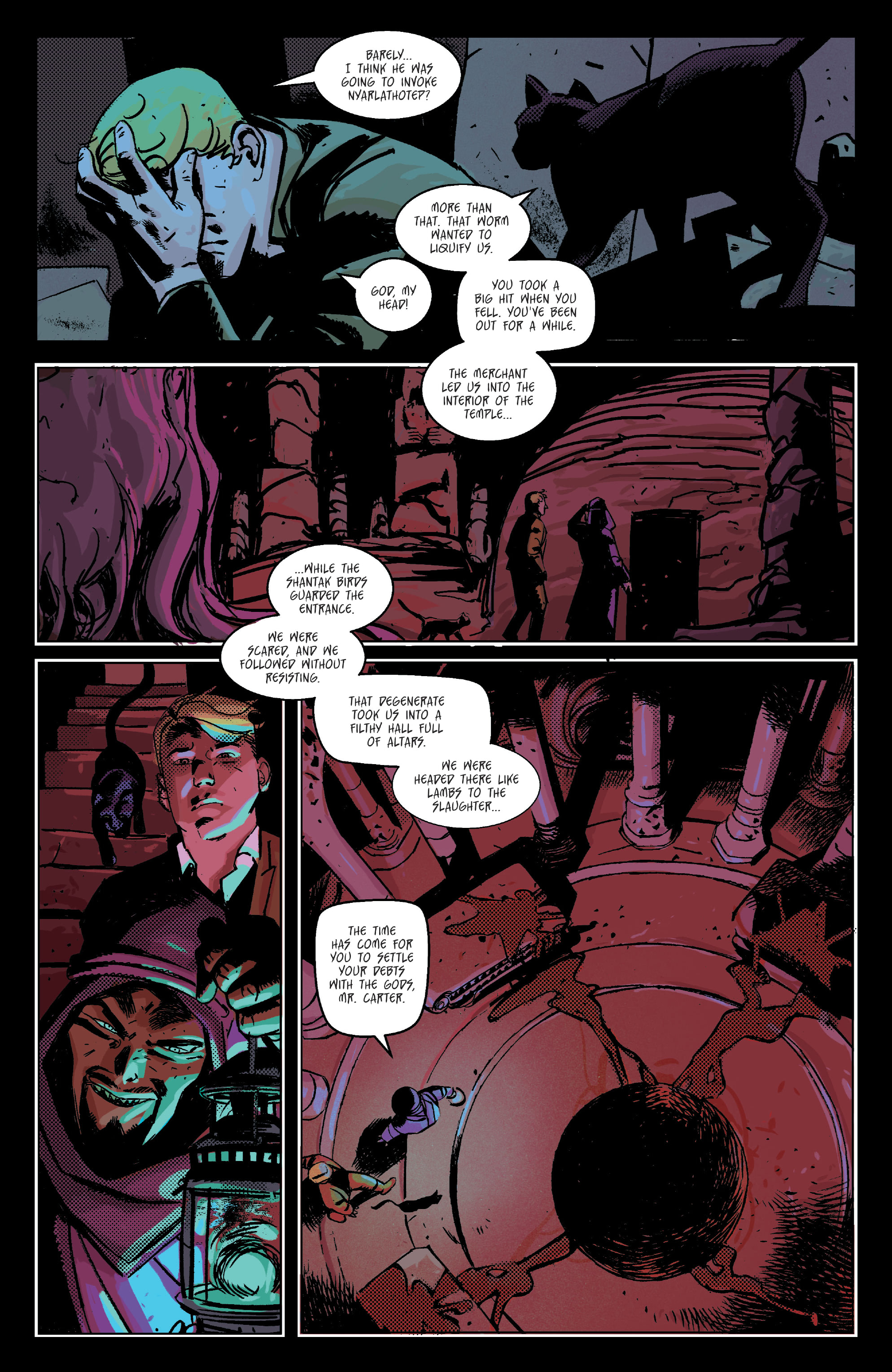 Read online Lovecraft Unknown Kadath comic -  Issue #7 - 6
