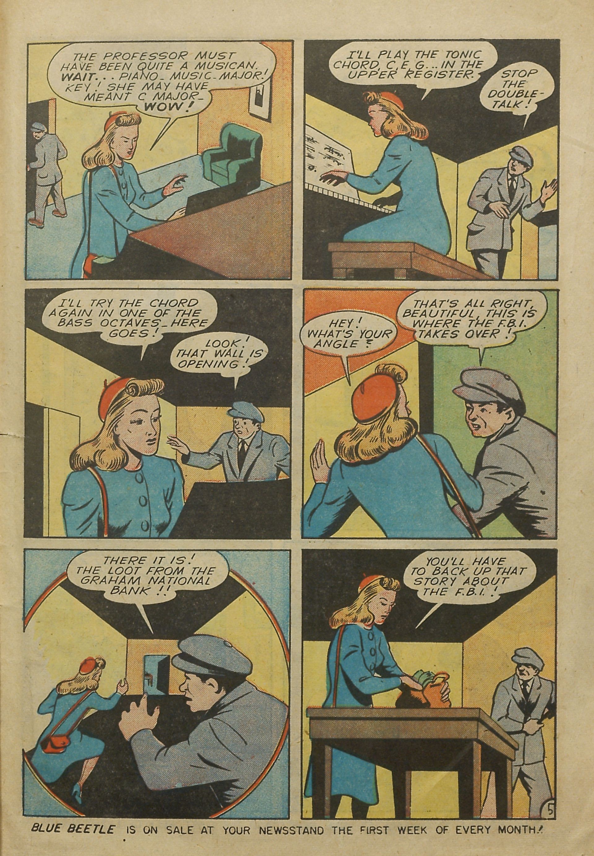 Read online The Blue Beetle comic -  Issue #45 - 31
