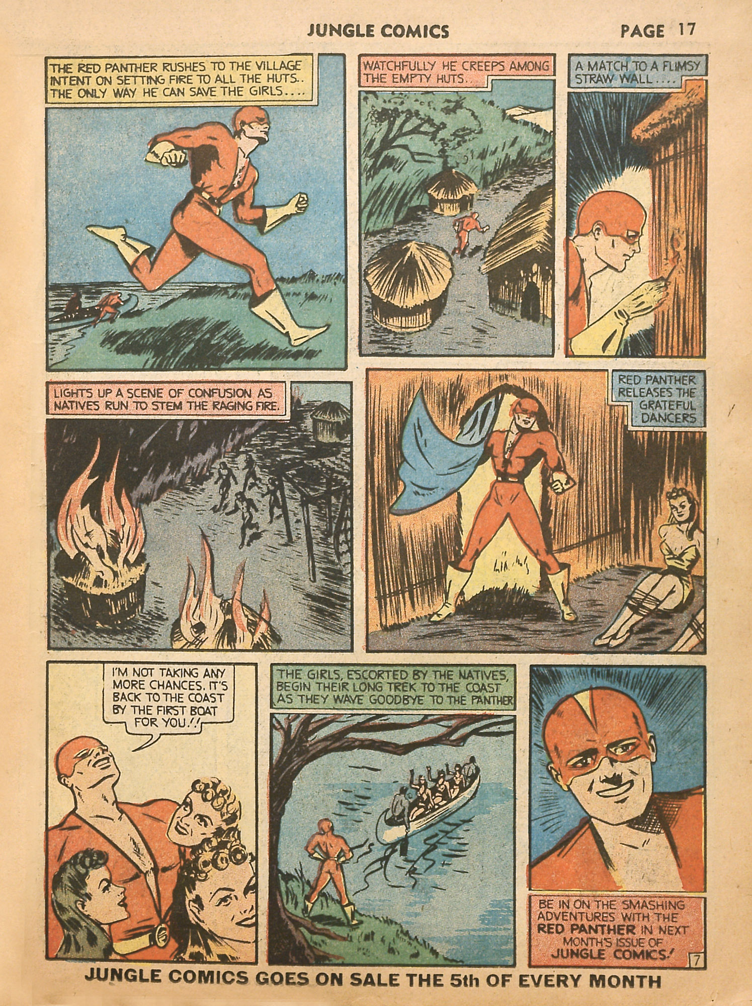 Read online Jungle Comics comic -  Issue #16 - 19