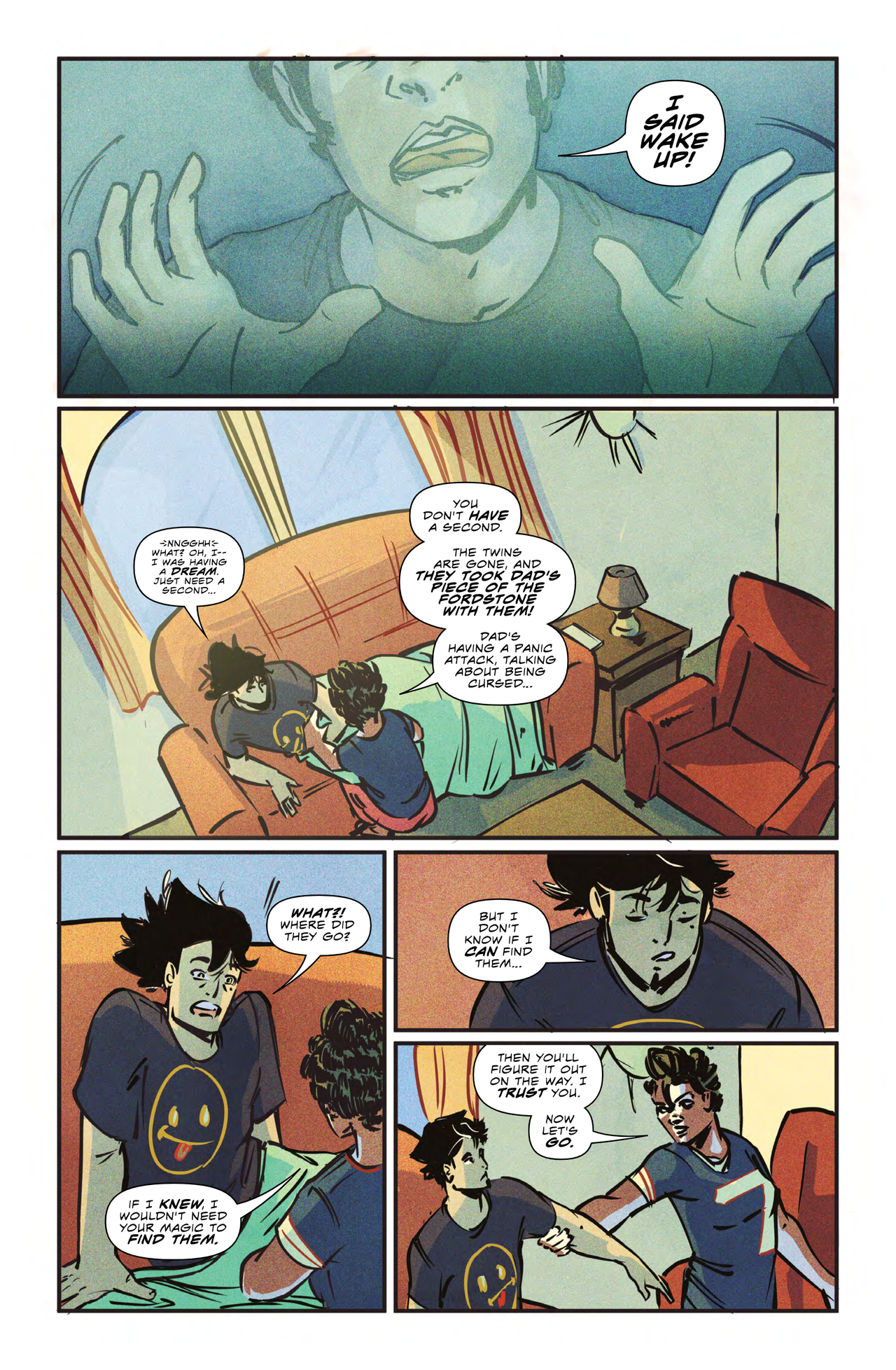 Read online Potions Inc. comic -  Issue #4 - 5