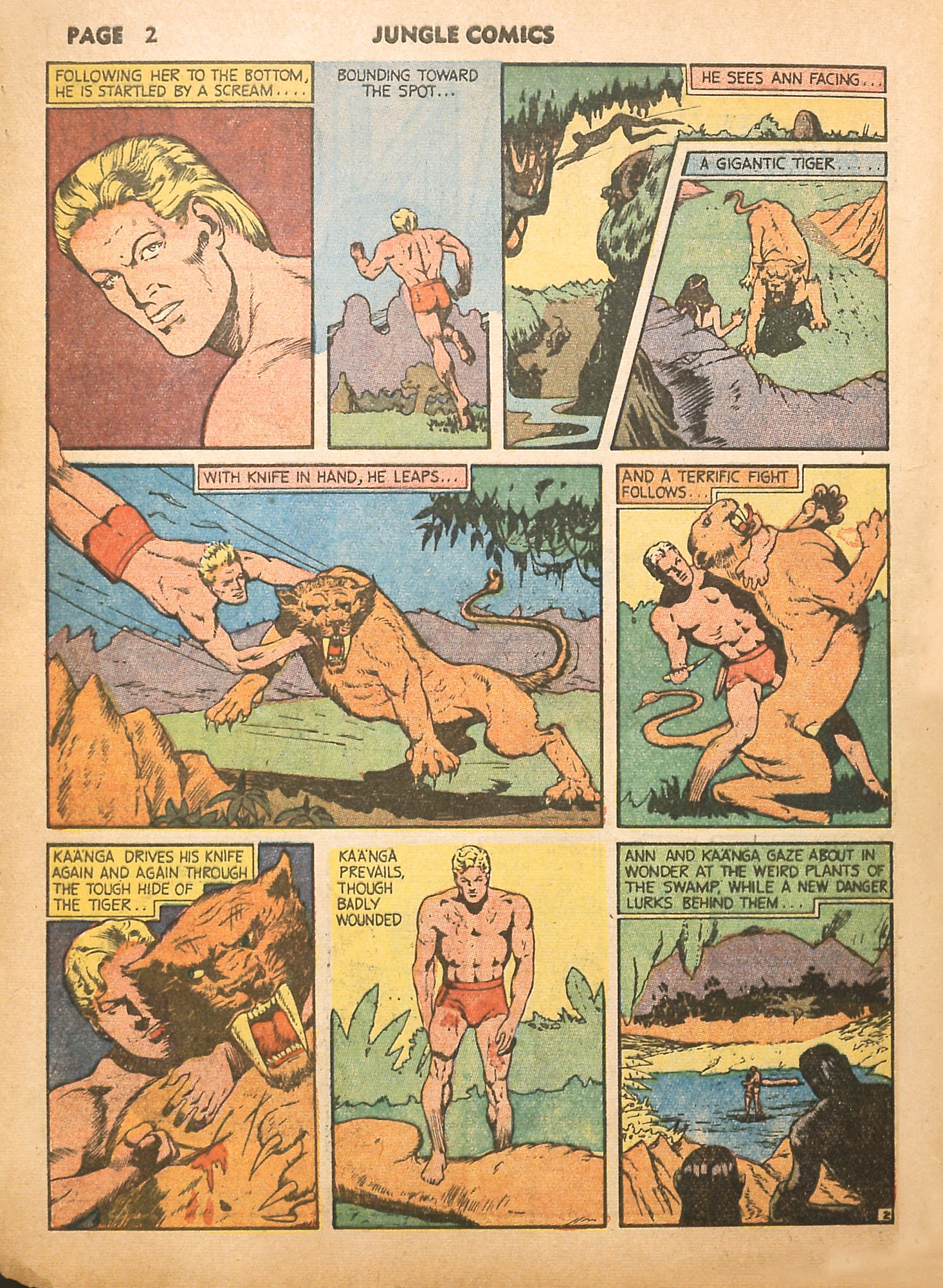 Read online Jungle Comics comic -  Issue #16 - 4
