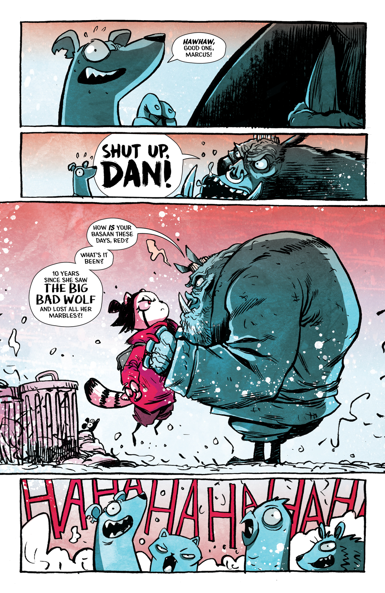 Read online Little Red Ronin comic -  Issue #1 - 9