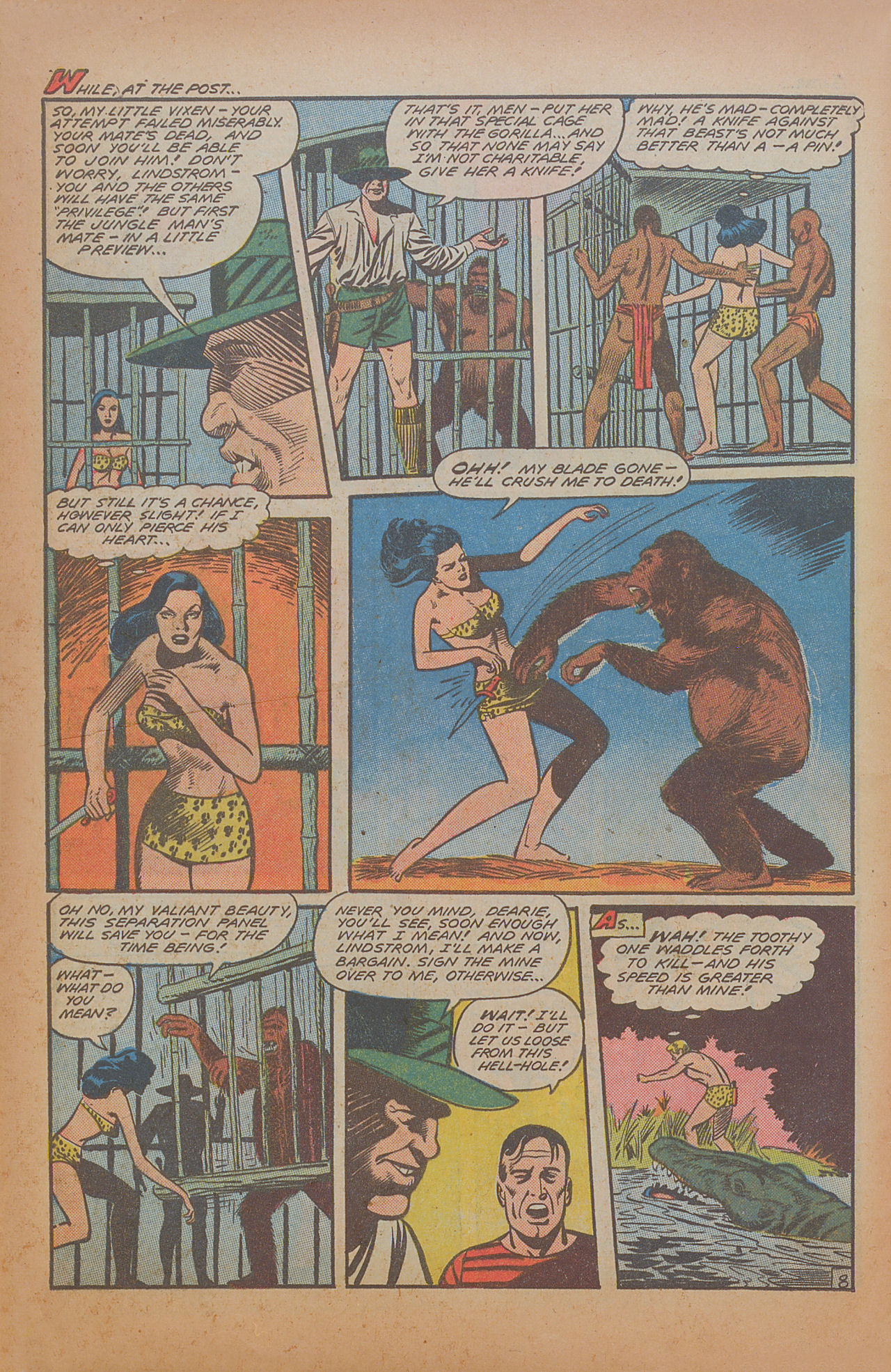 Read online Jungle Comics comic -  Issue #98 - 10