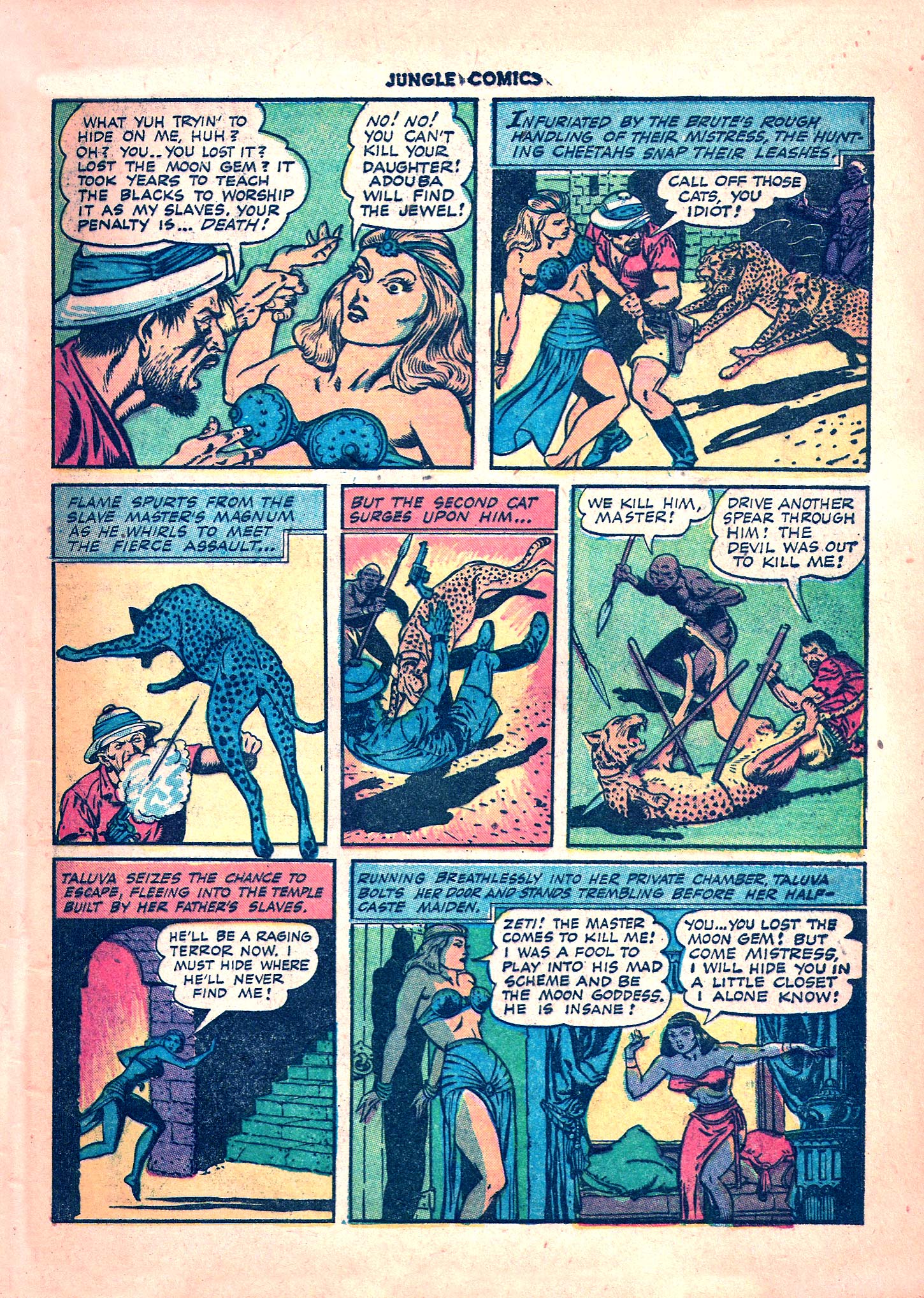 Read online Jungle Comics comic -  Issue #42 - 9