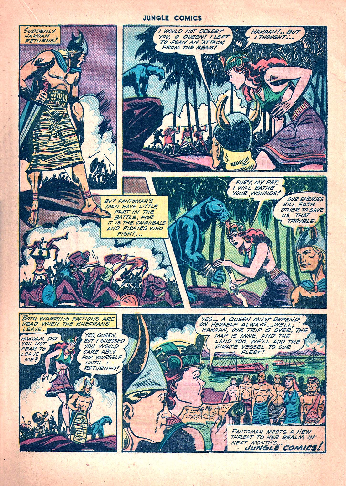Read online Jungle Comics comic -  Issue #42 - 39