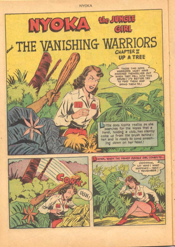 Read online Nyoka the Jungle Girl (1945) comic -  Issue #59 - 16