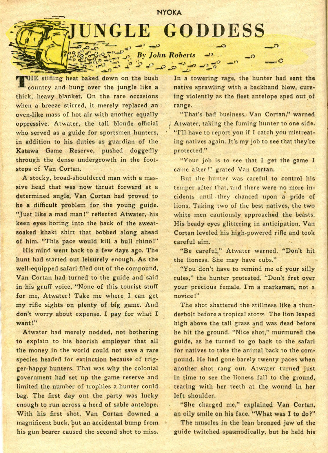 Read online Nyoka the Jungle Girl (1945) comic -  Issue #45 - 16
