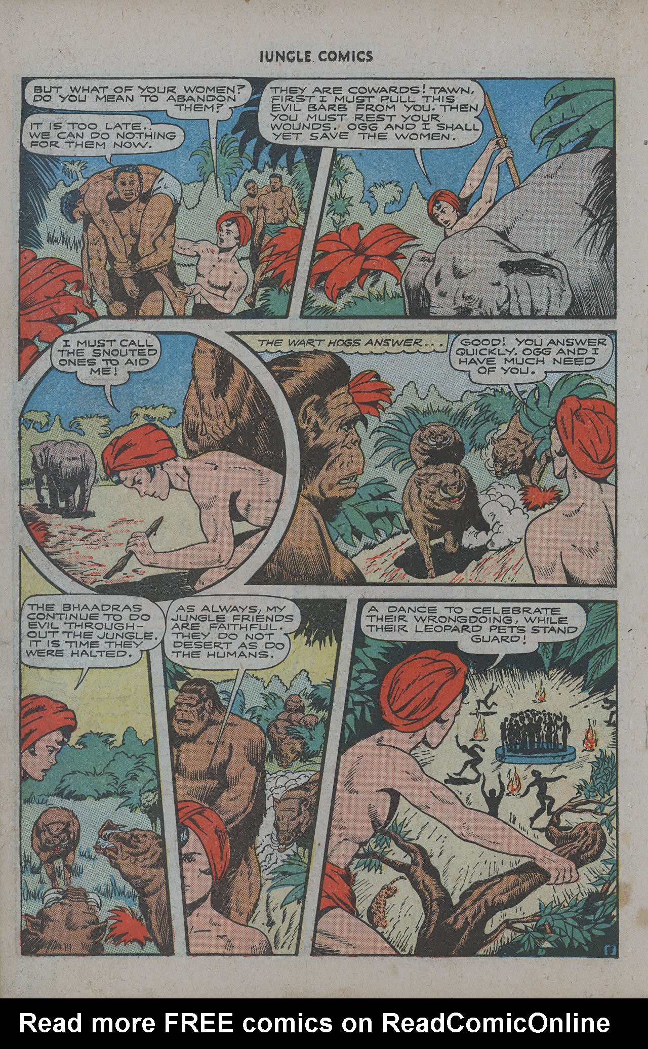 Read online Jungle Comics comic -  Issue #78 - 26