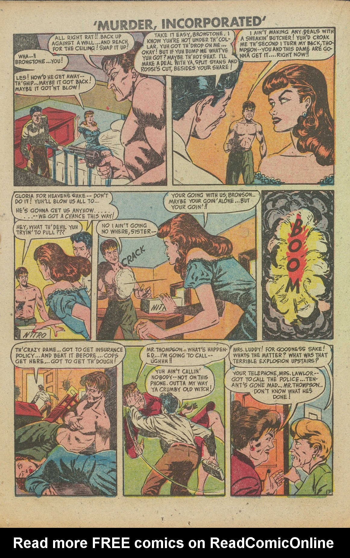 Read online Murder Incorporated (1948) comic -  Issue #9a - 18