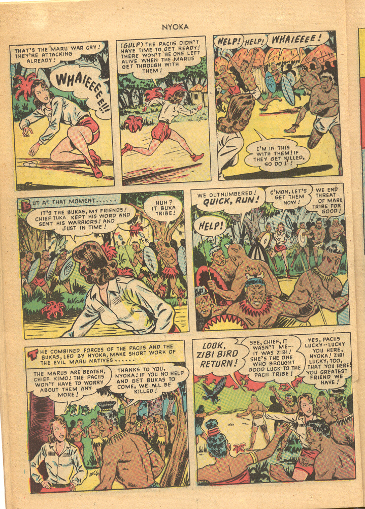 Read online Nyoka the Jungle Girl (1945) comic -  Issue #35 - 28