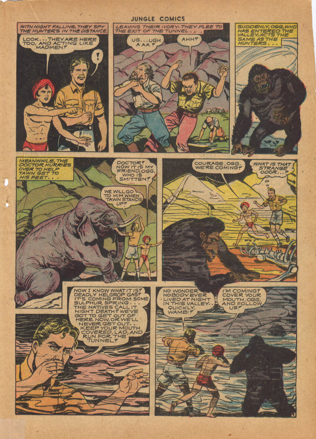Read online Jungle Comics comic -  Issue #44 - 35
