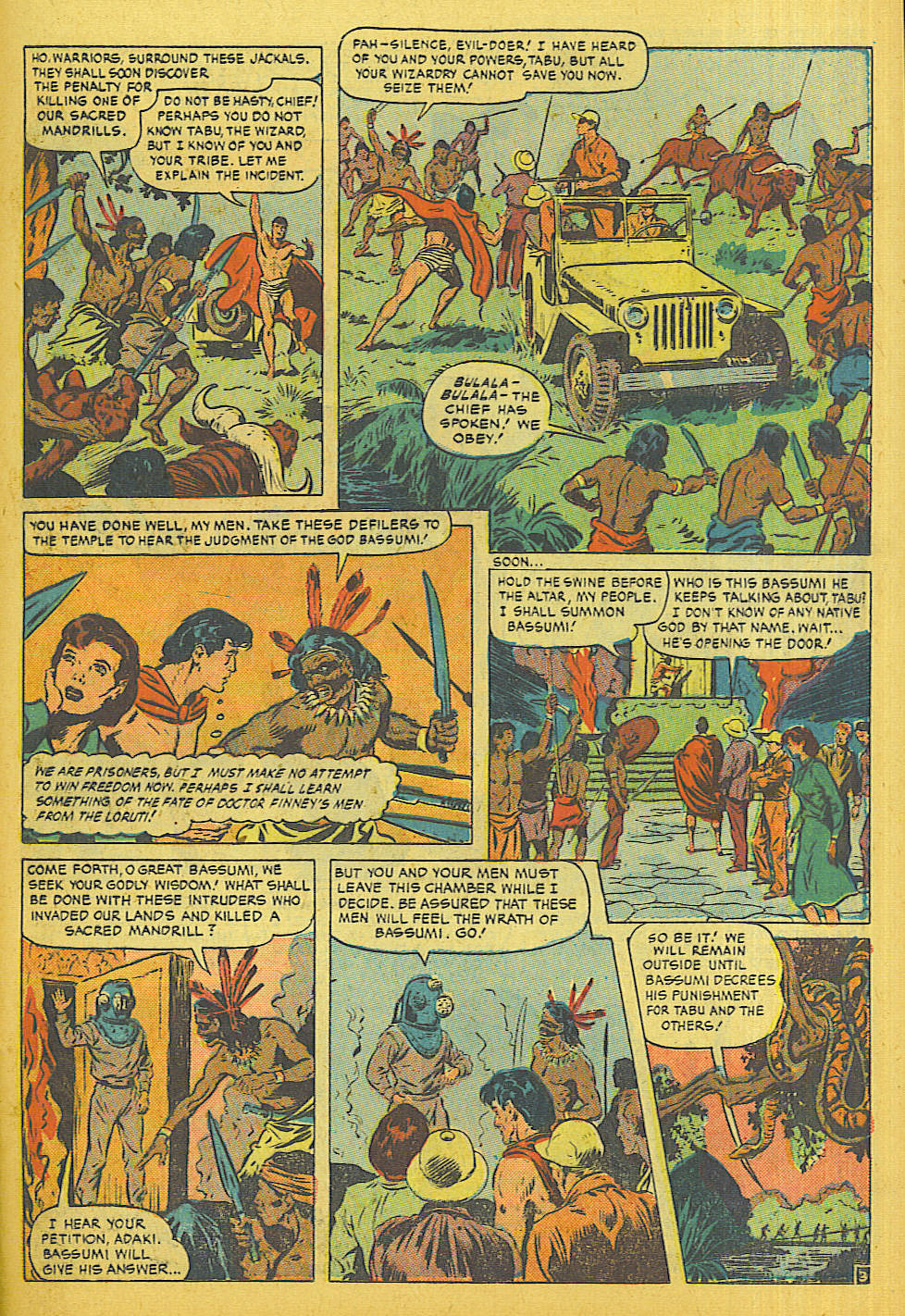 Read online Jungle Comics comic -  Issue #129 - 37
