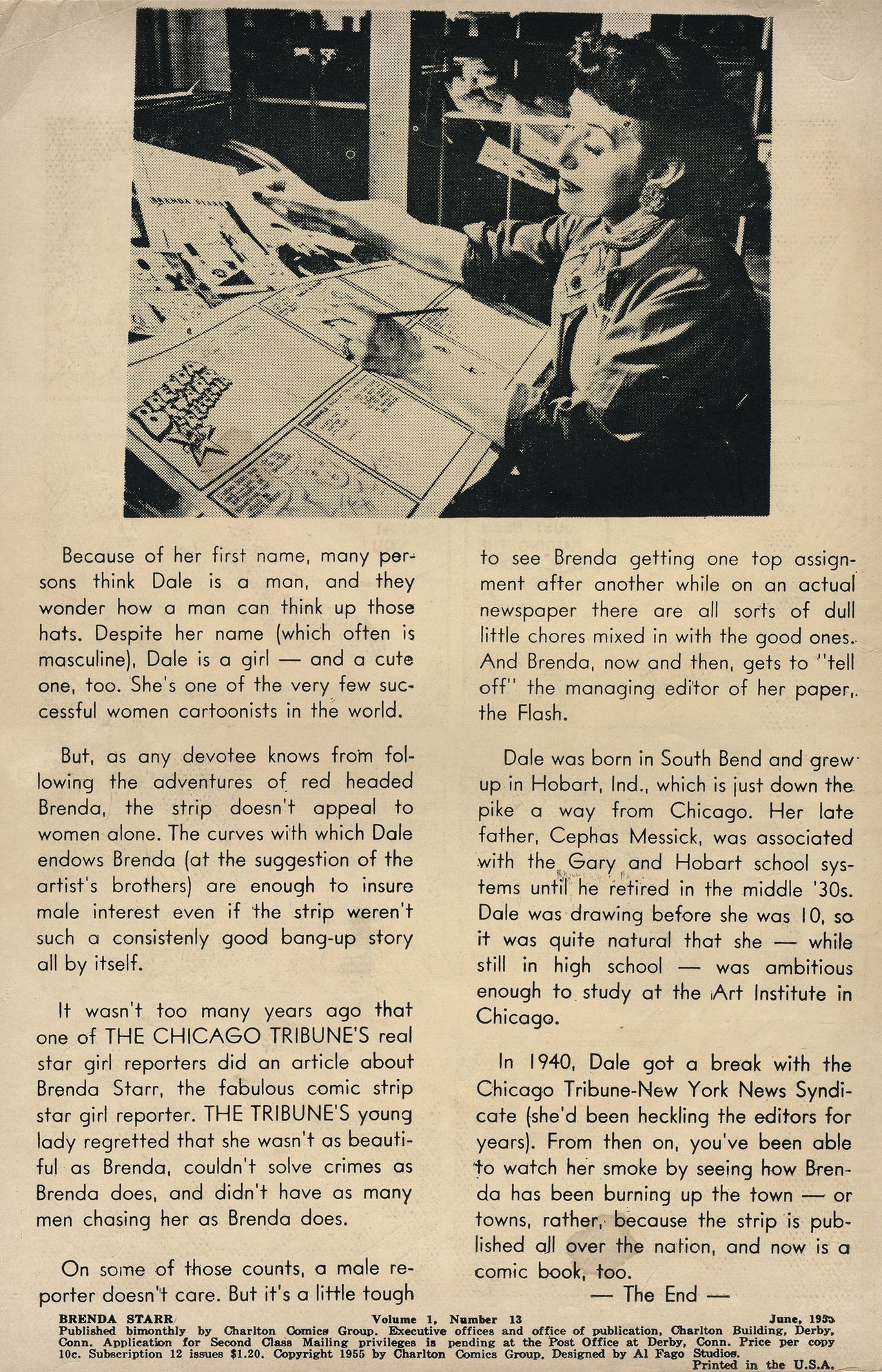 Read online Brenda Starr (1948) comic -  Issue #13 - 2