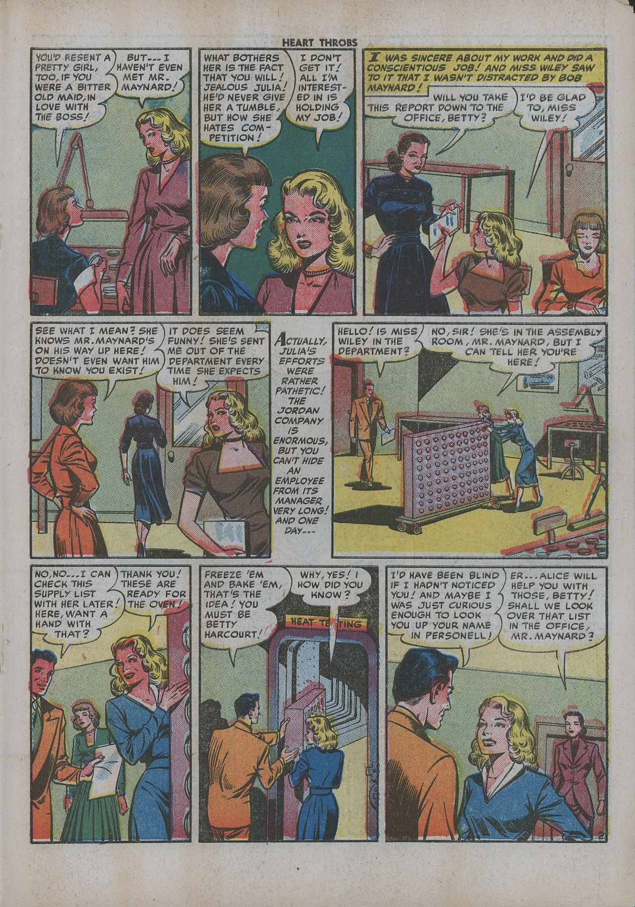 Read online Heart Throbs comic -  Issue #12 - 19