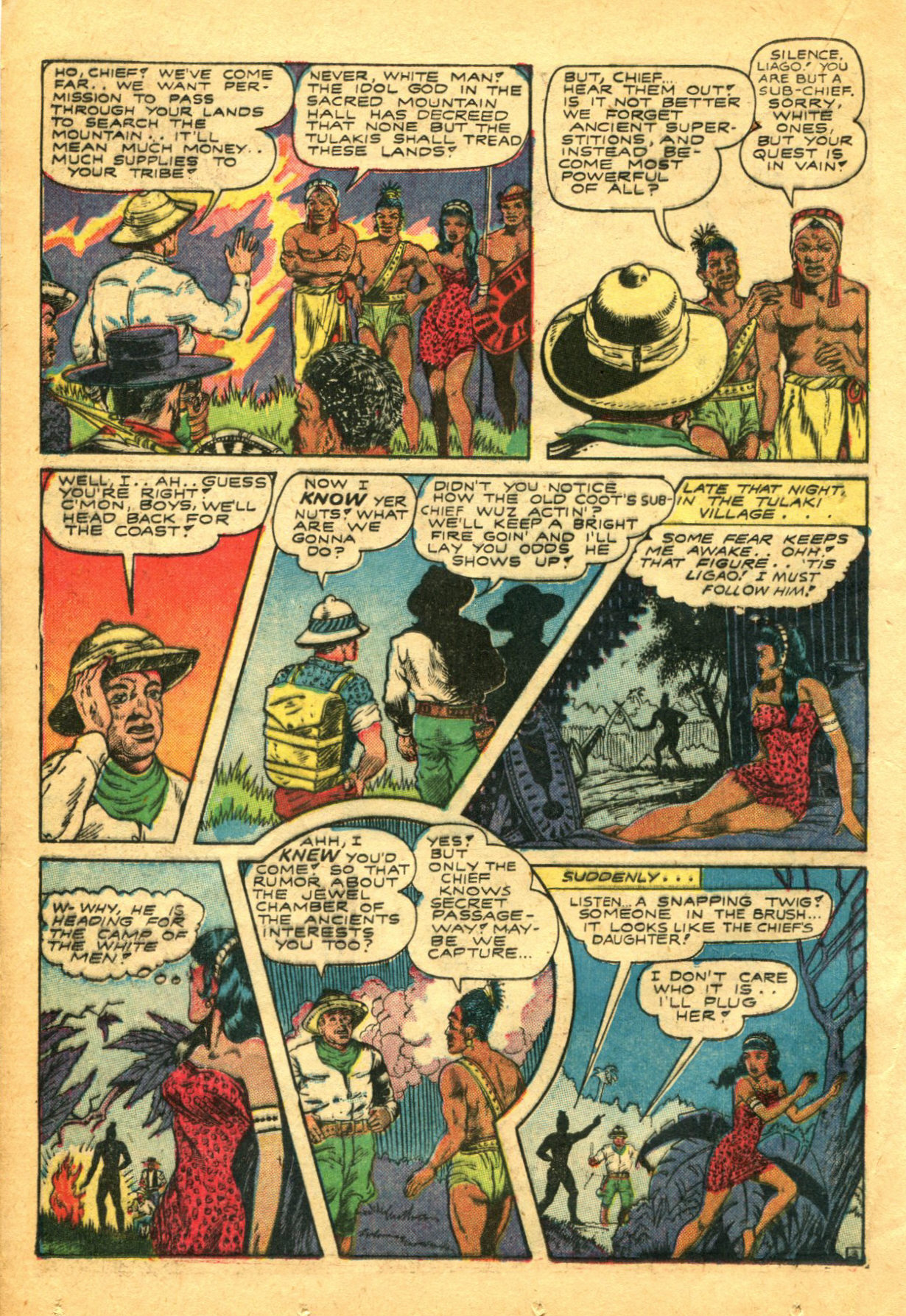Read online Sheena, Queen of the Jungle (1942) comic -  Issue #5 - 28