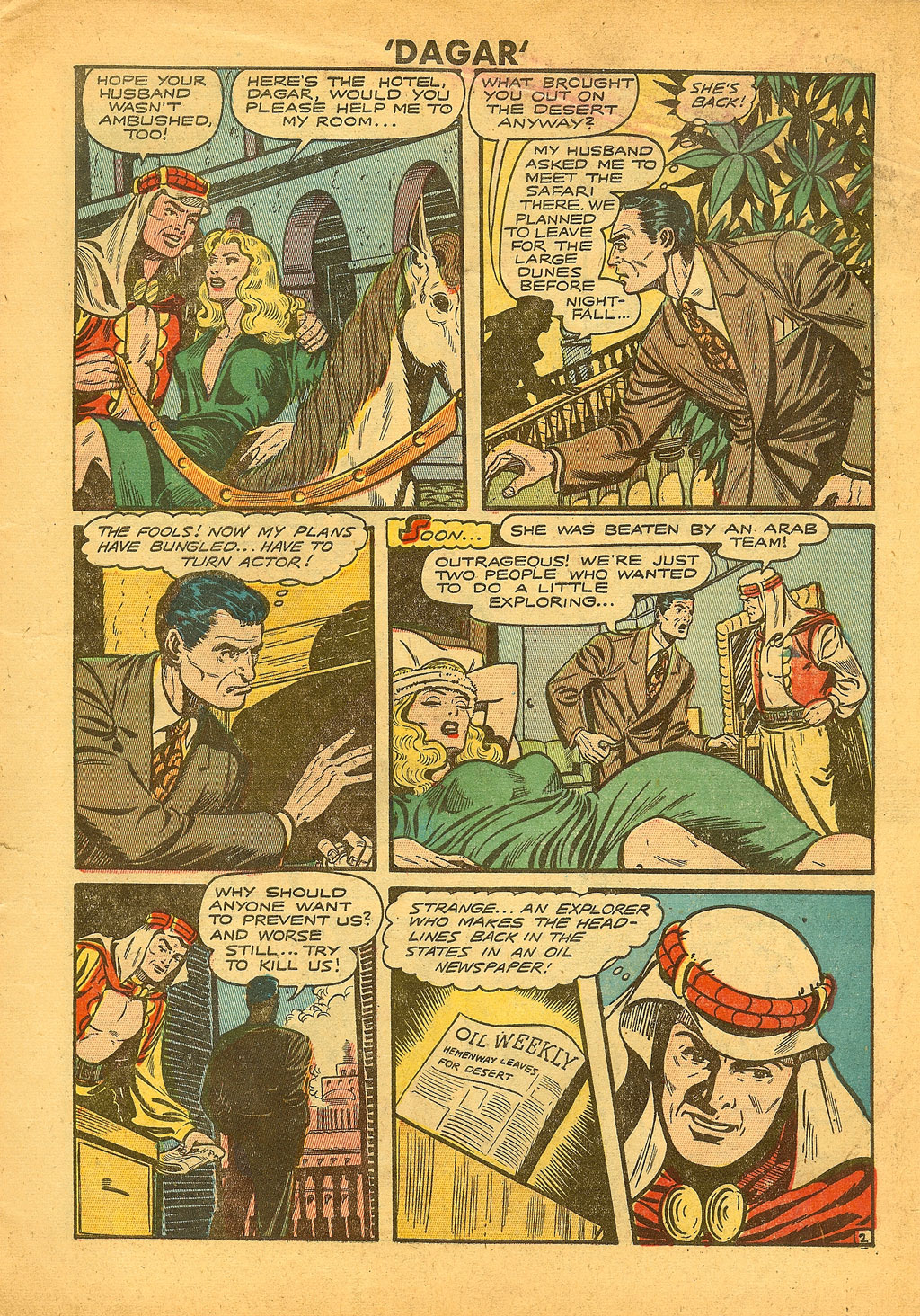 Read online Dagar Desert Hawk comic -  Issue #20 - 3