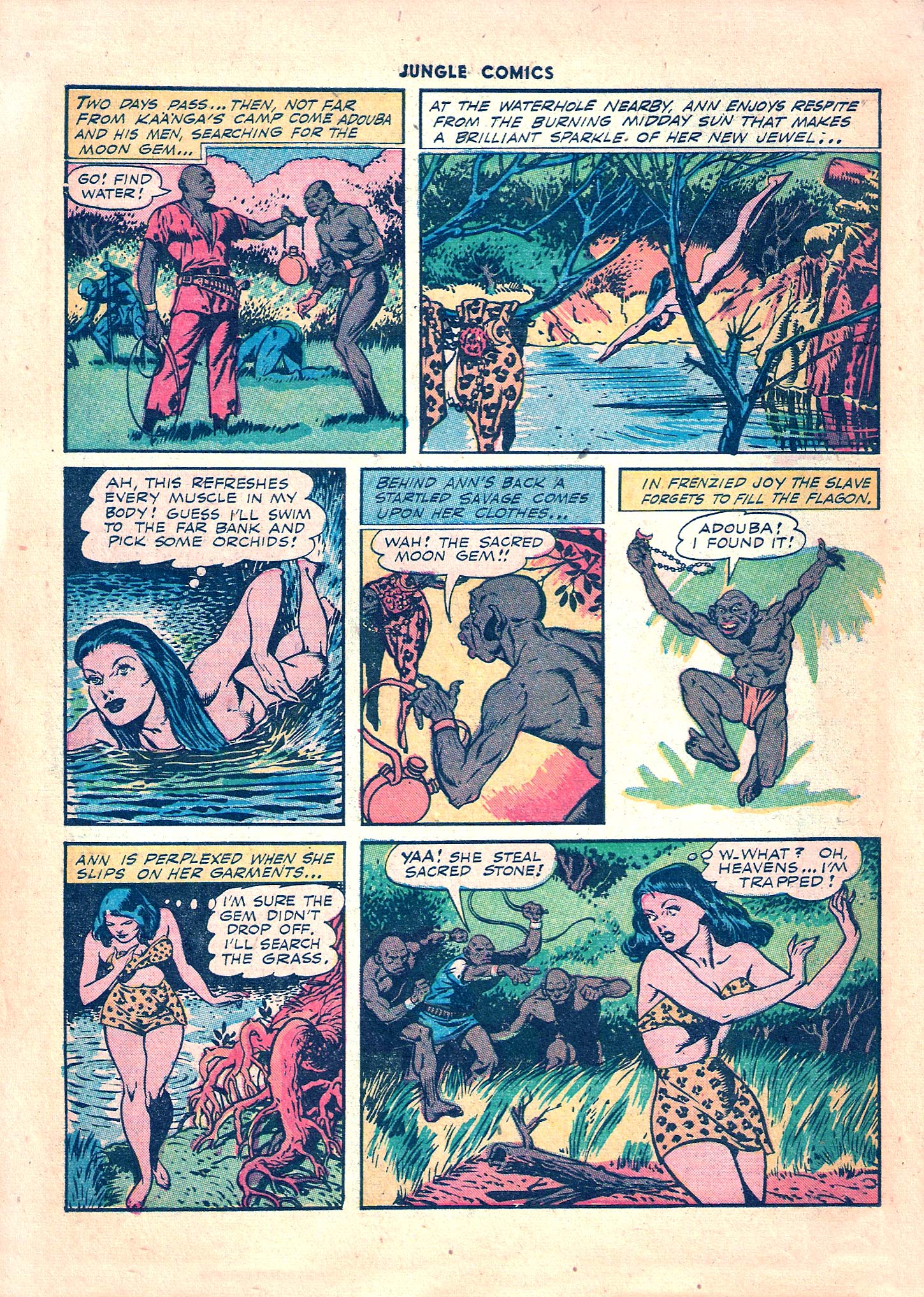Read online Jungle Comics comic -  Issue #42 - 10