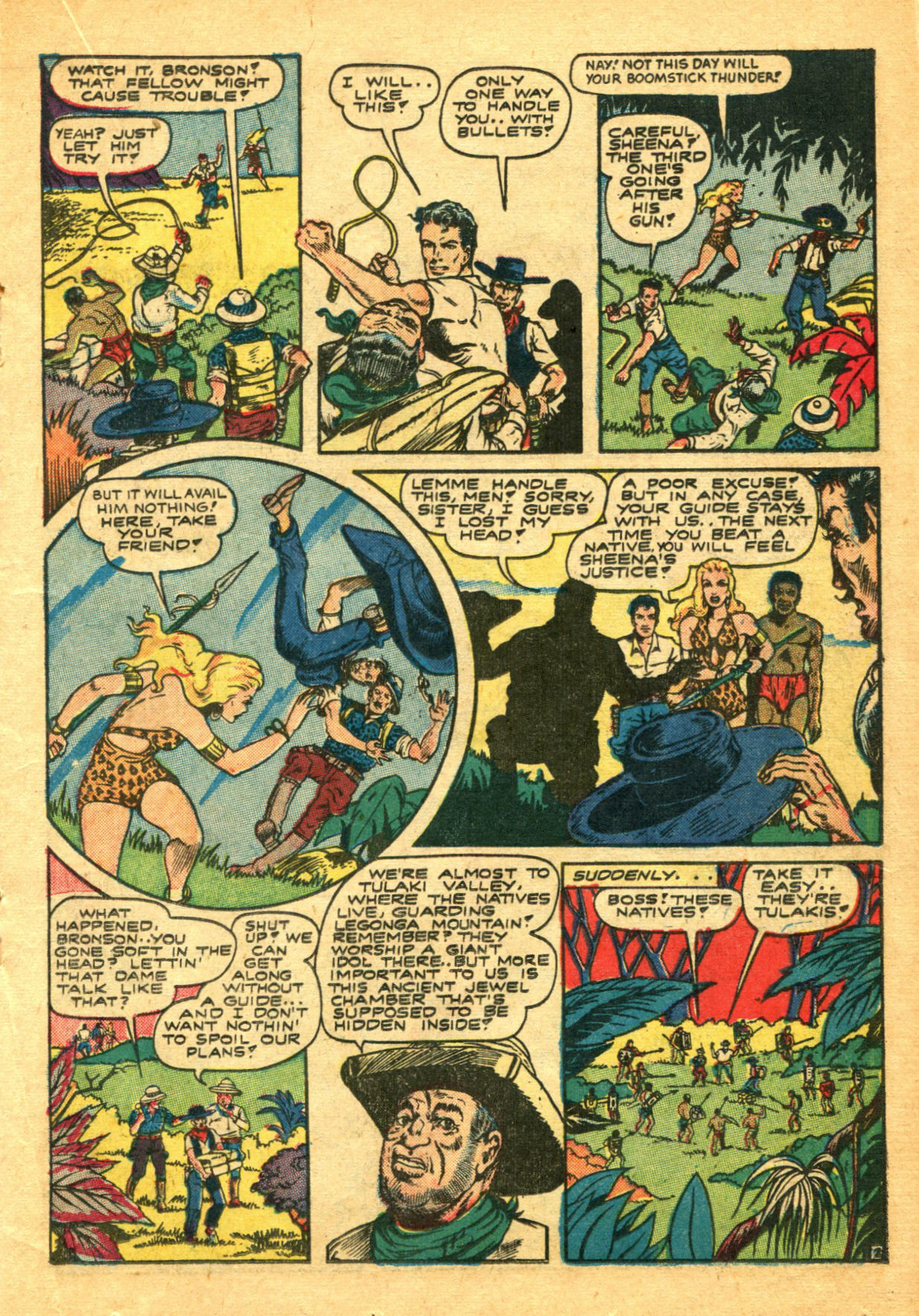 Read online Sheena, Queen of the Jungle (1942) comic -  Issue #5 - 27
