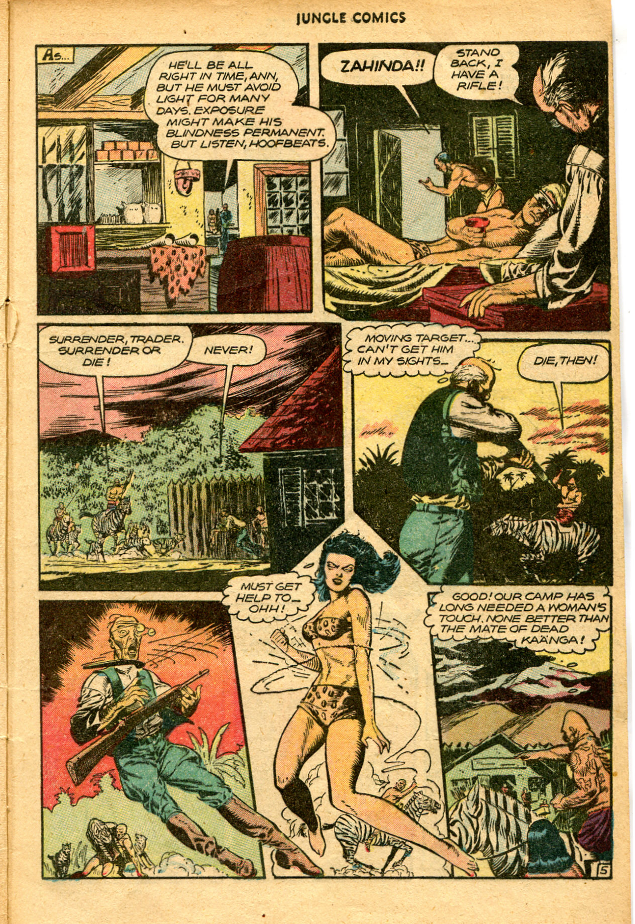 Read online Jungle Comics comic -  Issue #87 - 7