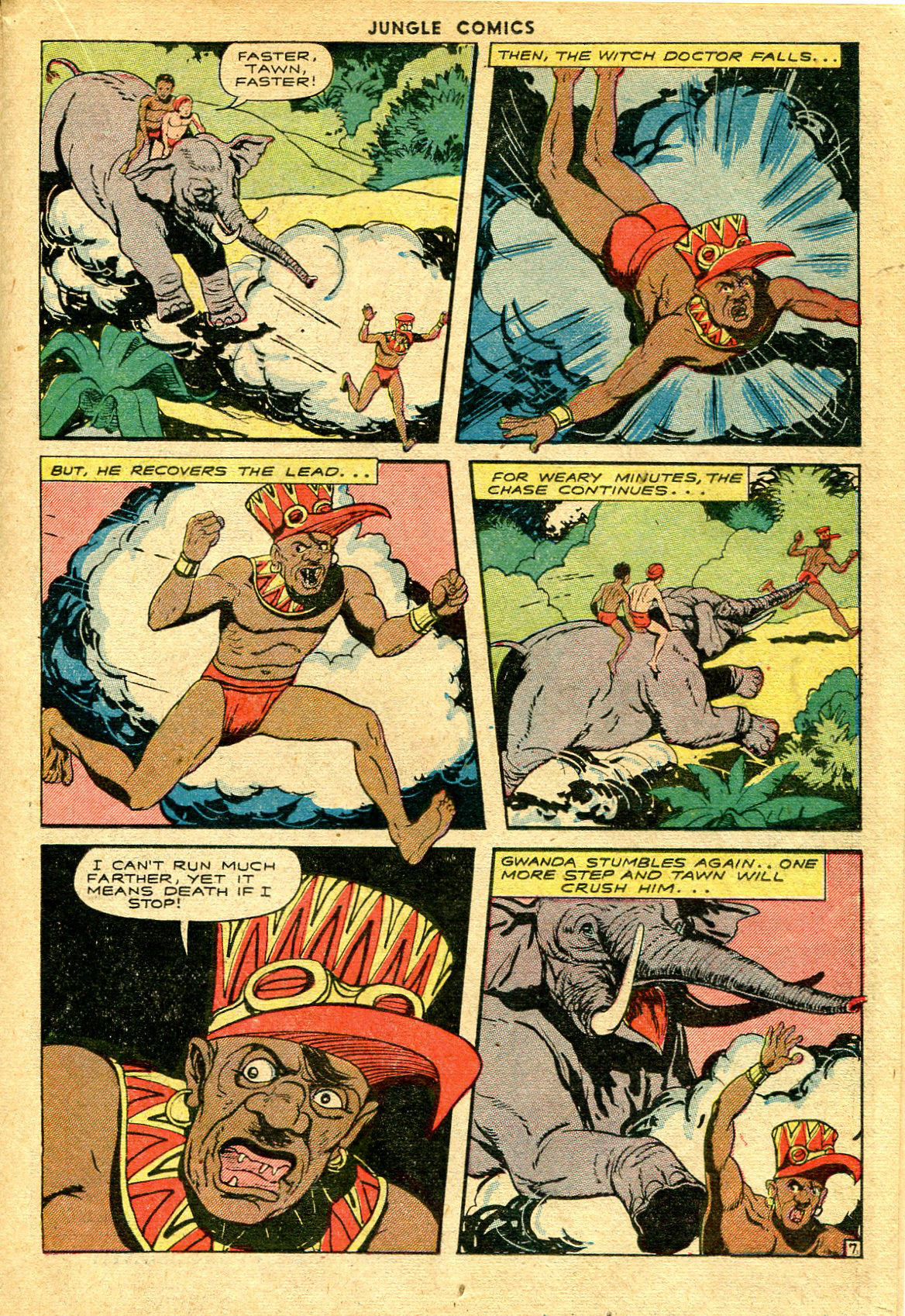 Read online Jungle Comics comic -  Issue #59 - 22