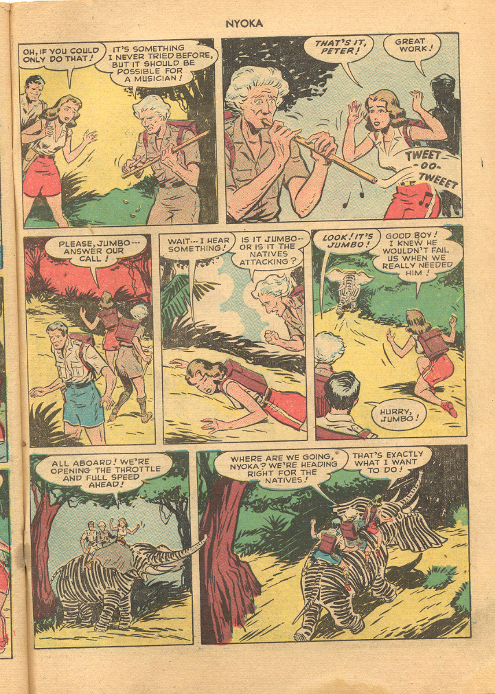 Read online Nyoka the Jungle Girl (1945) comic -  Issue #29 - 47